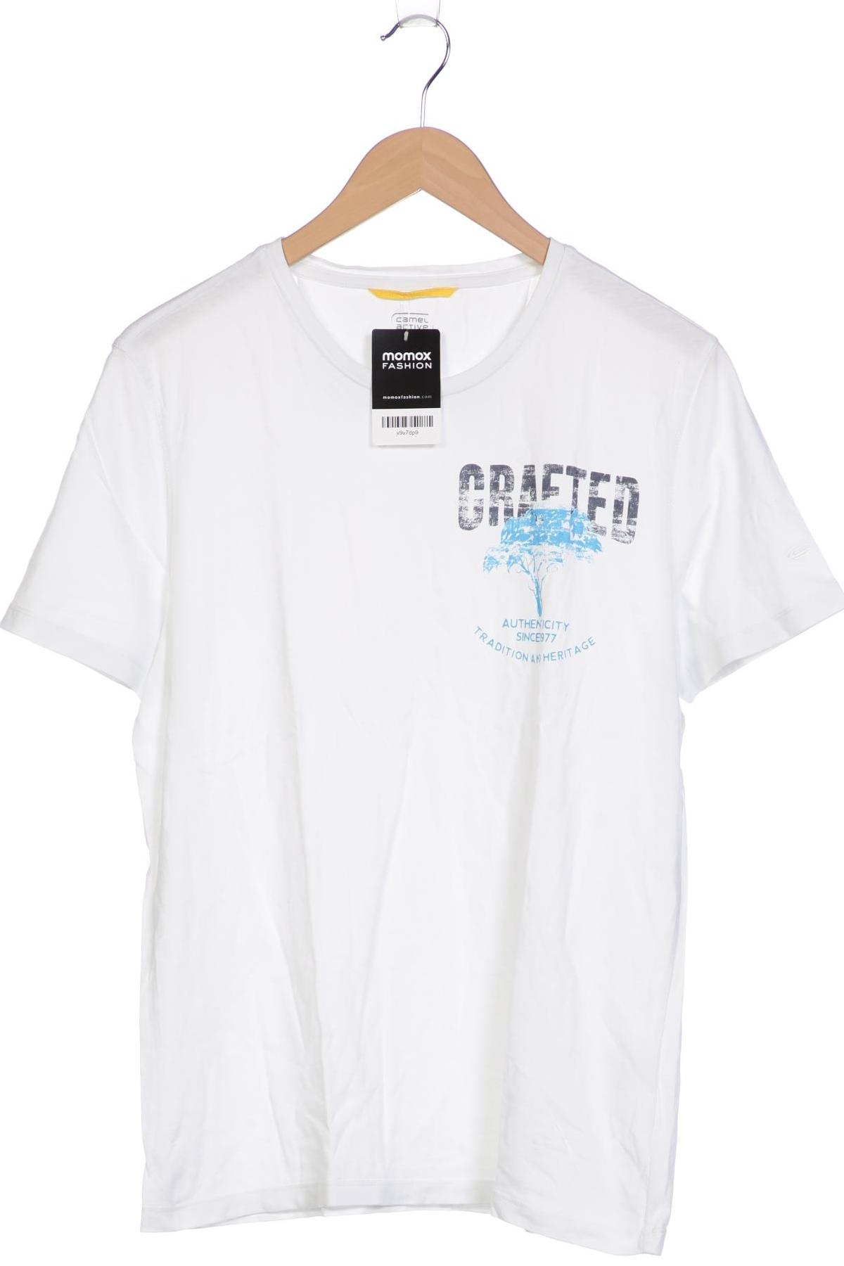 

camel active Herren T-Shirt, weiß, Gr. 48