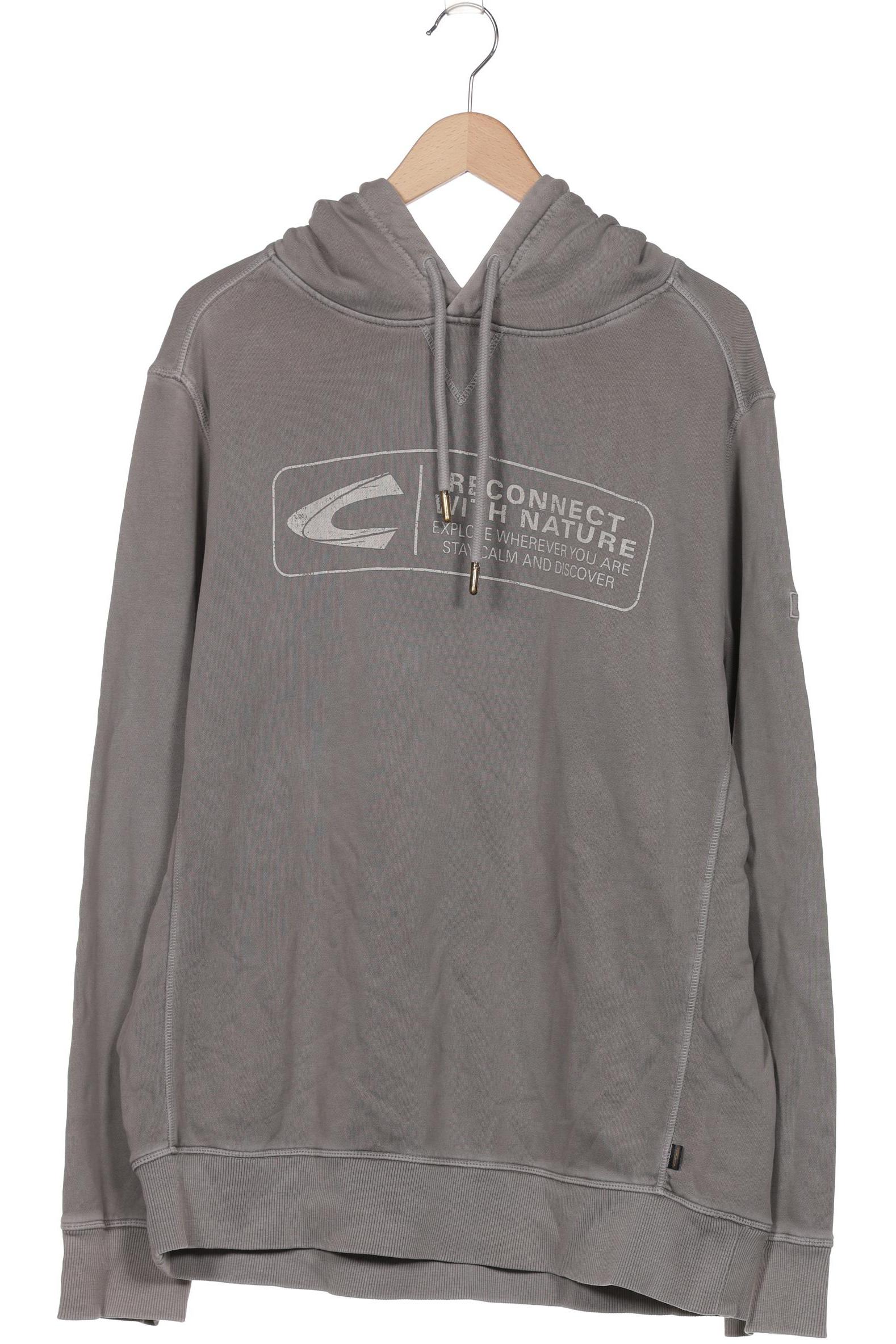 

camel active Herren Kapuzenpullover, grau, Gr. 56