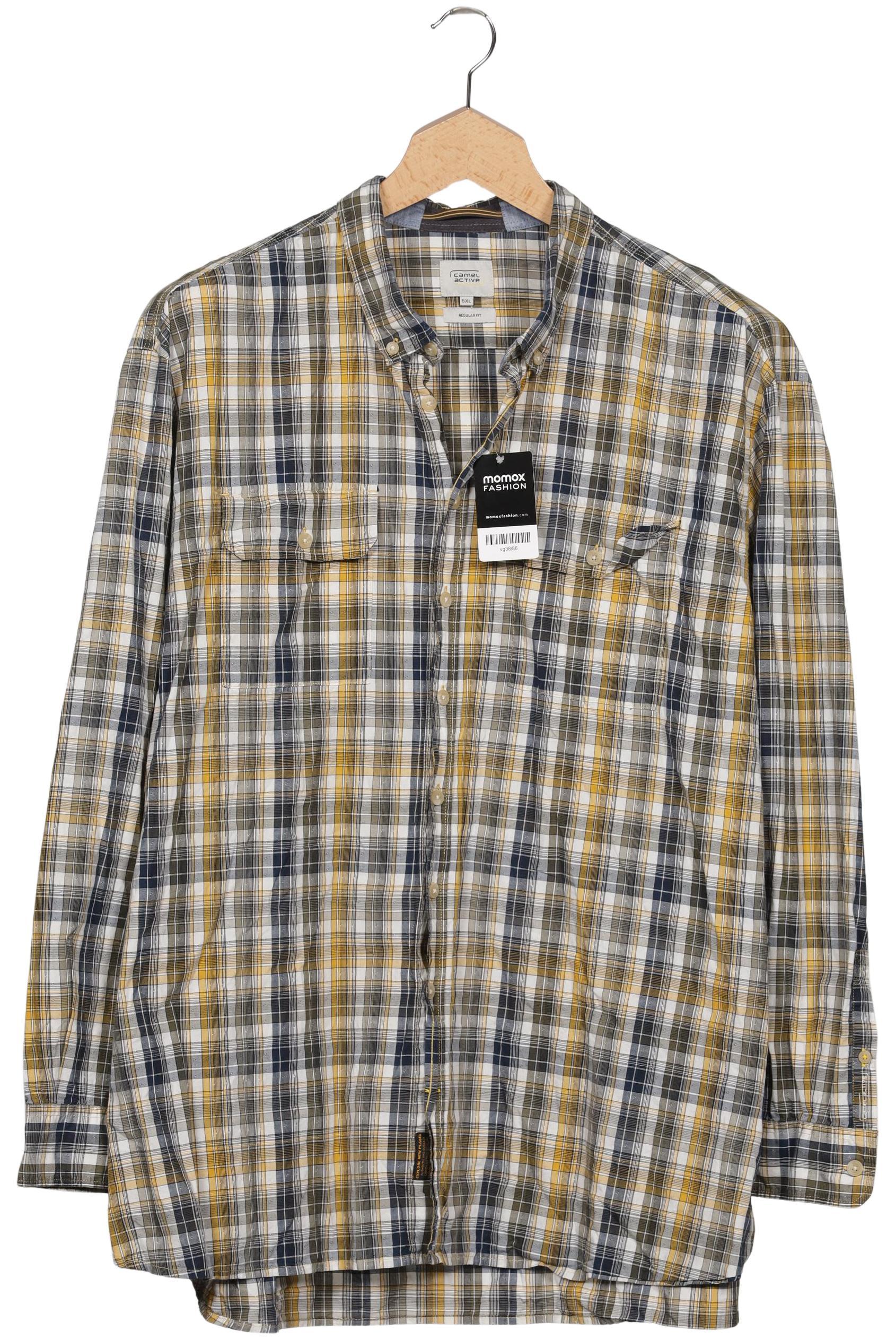 

camel active Herren Hemd, mehrfarbig, Gr. 62