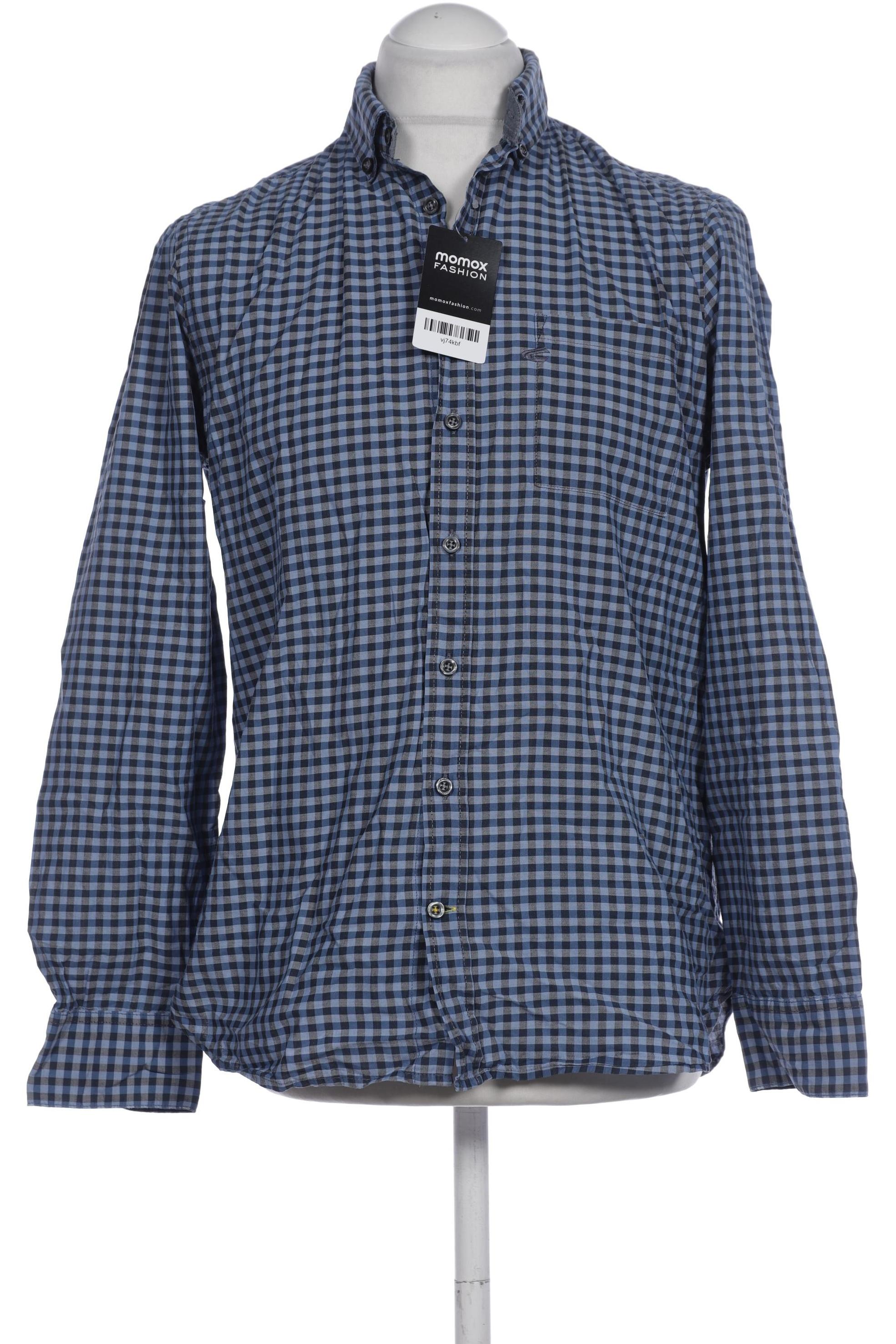 

camel active Herren Hemd, blau, Gr. 48