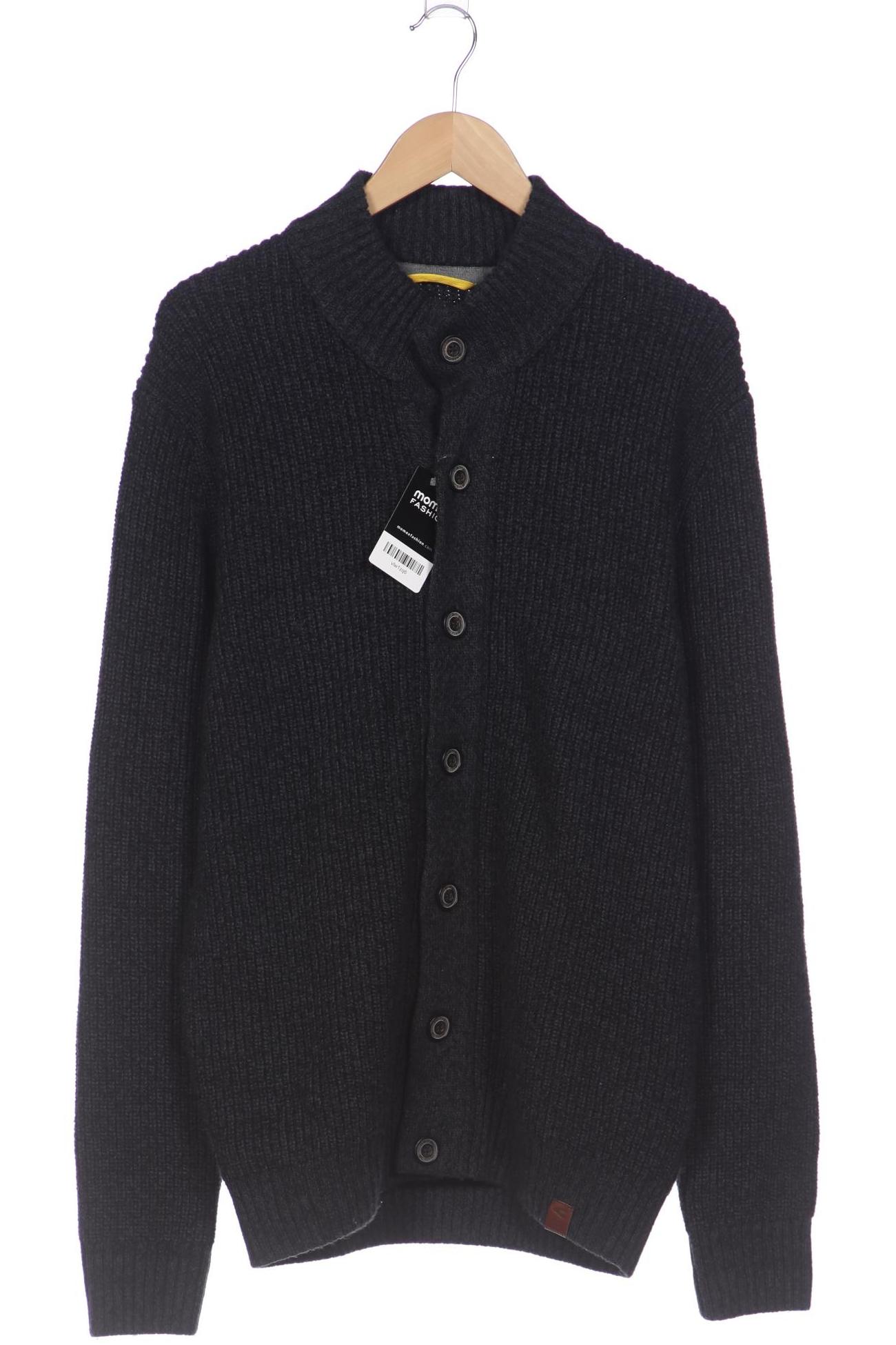 

camel active Herren Strickjacke, grau, Gr. 54