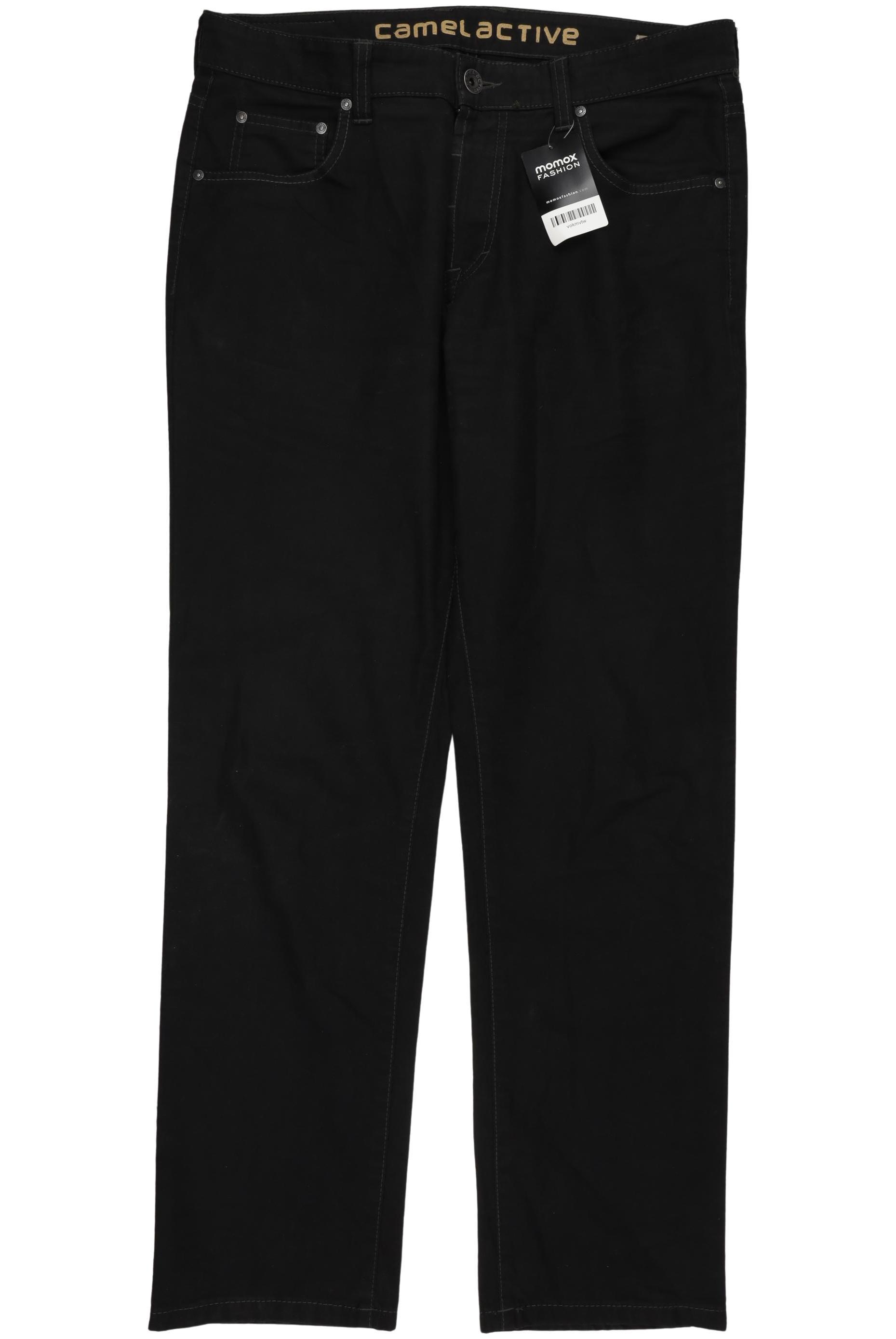 

camel active Herren Stoffhose, schwarz, Gr. 36