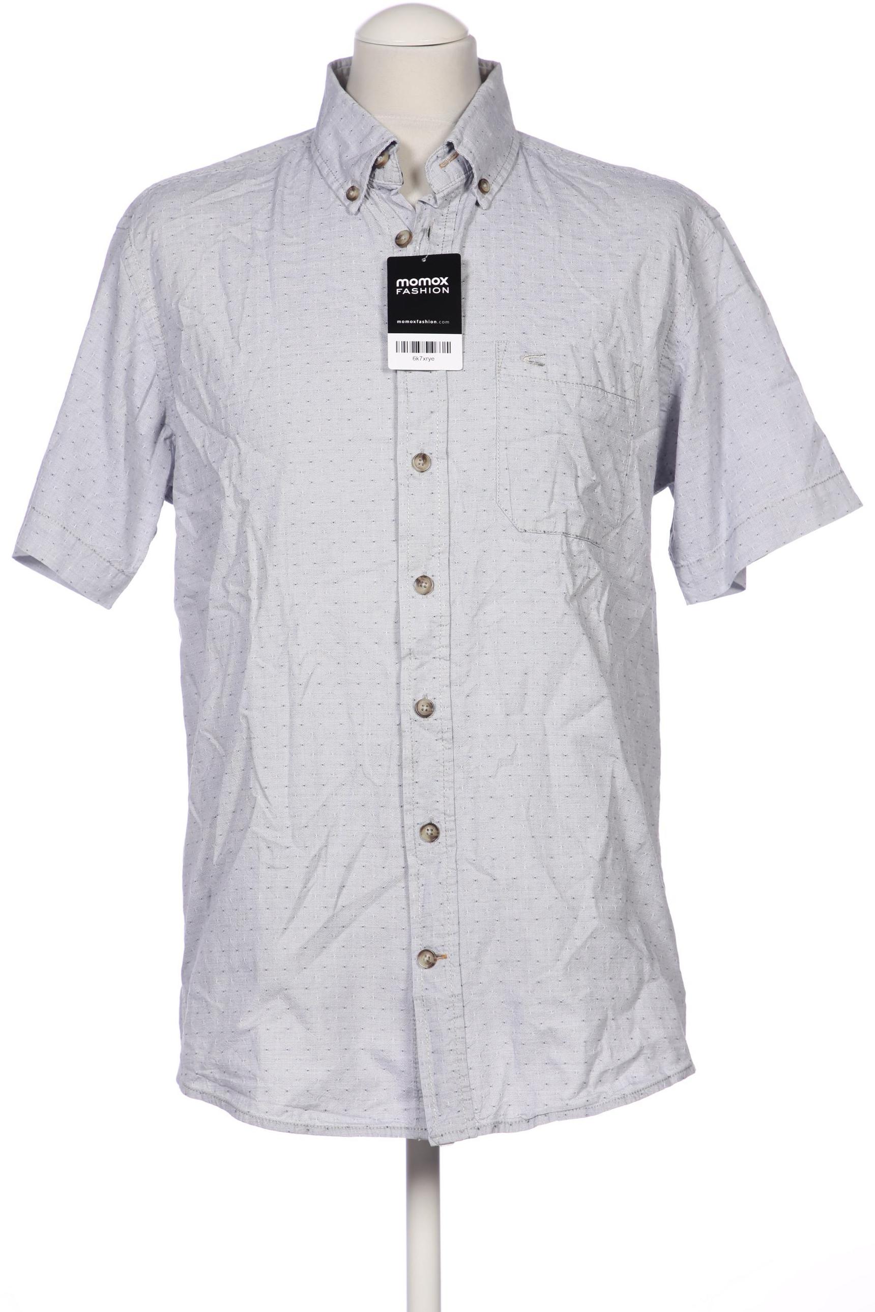 

camel active Herren Hemd, hellblau, Gr. 48