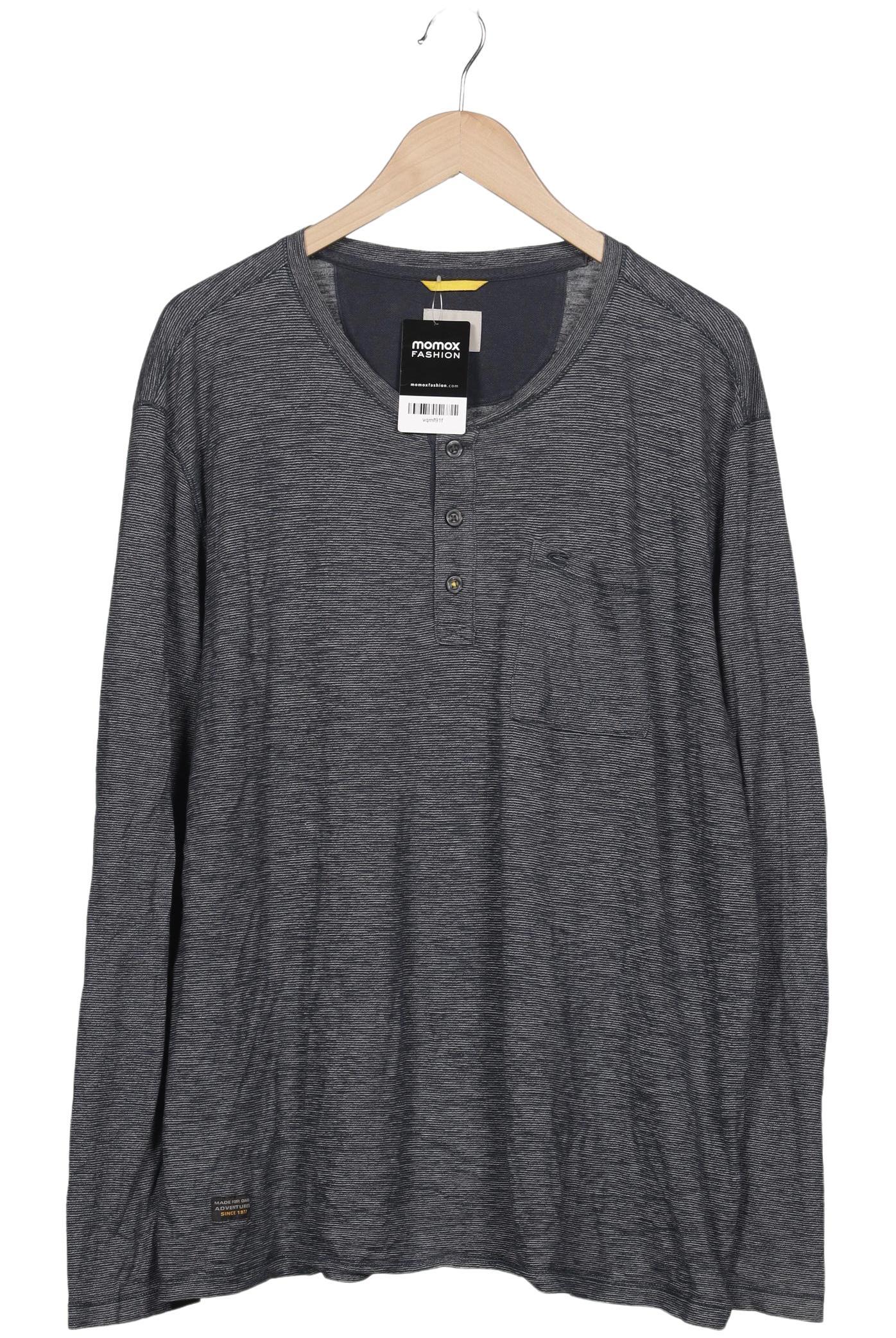 

camel active Herren Langarmshirt, grau, Gr. 58