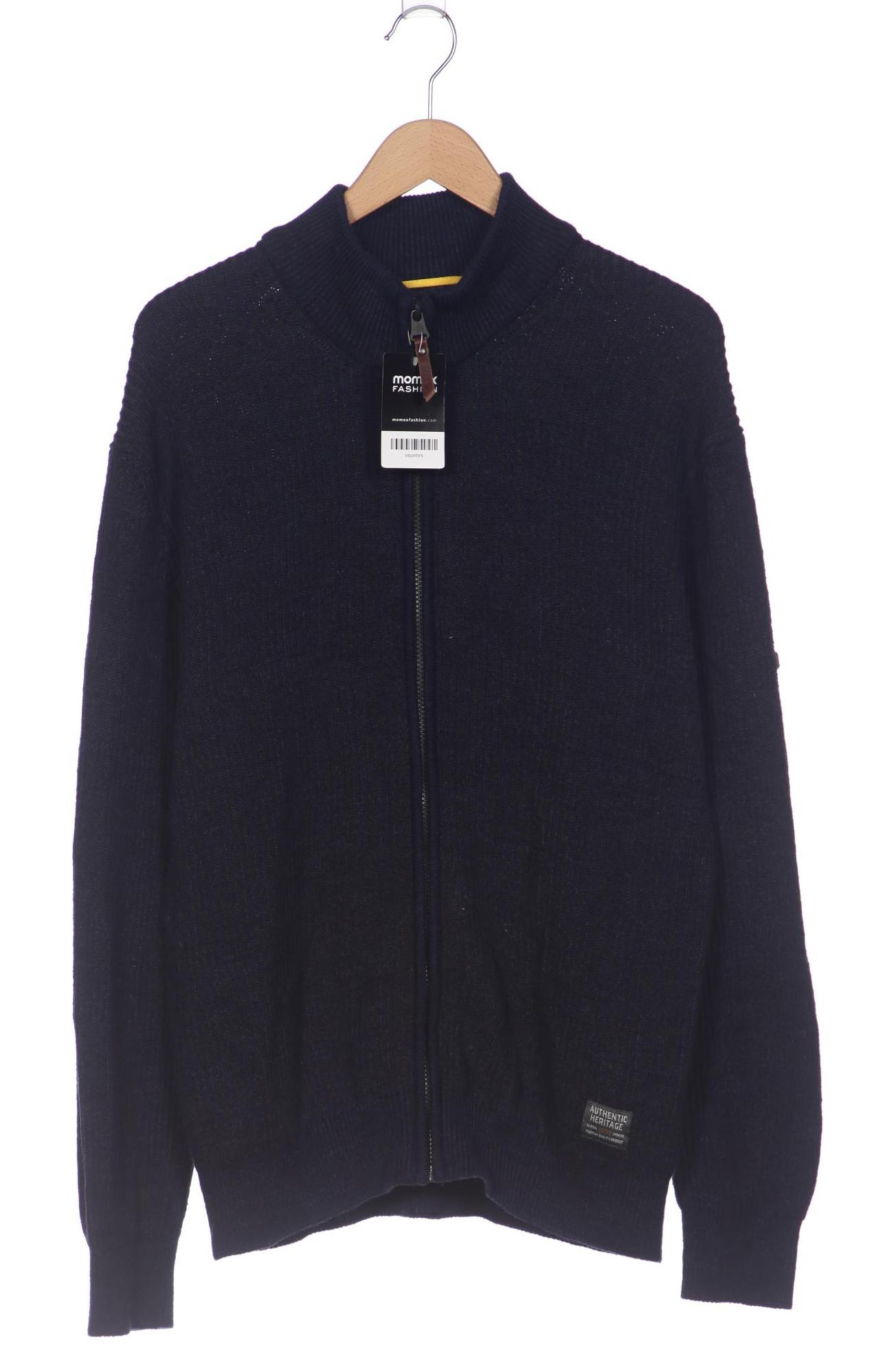 

camel active Herren Strickjacke, marineblau, Gr. 52