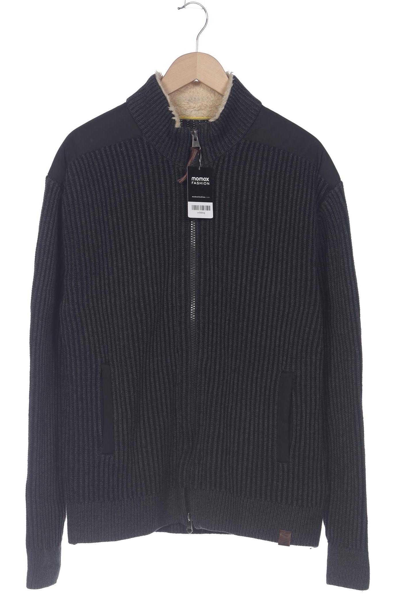 

camel active Herren Strickjacke, schwarz, Gr. 56