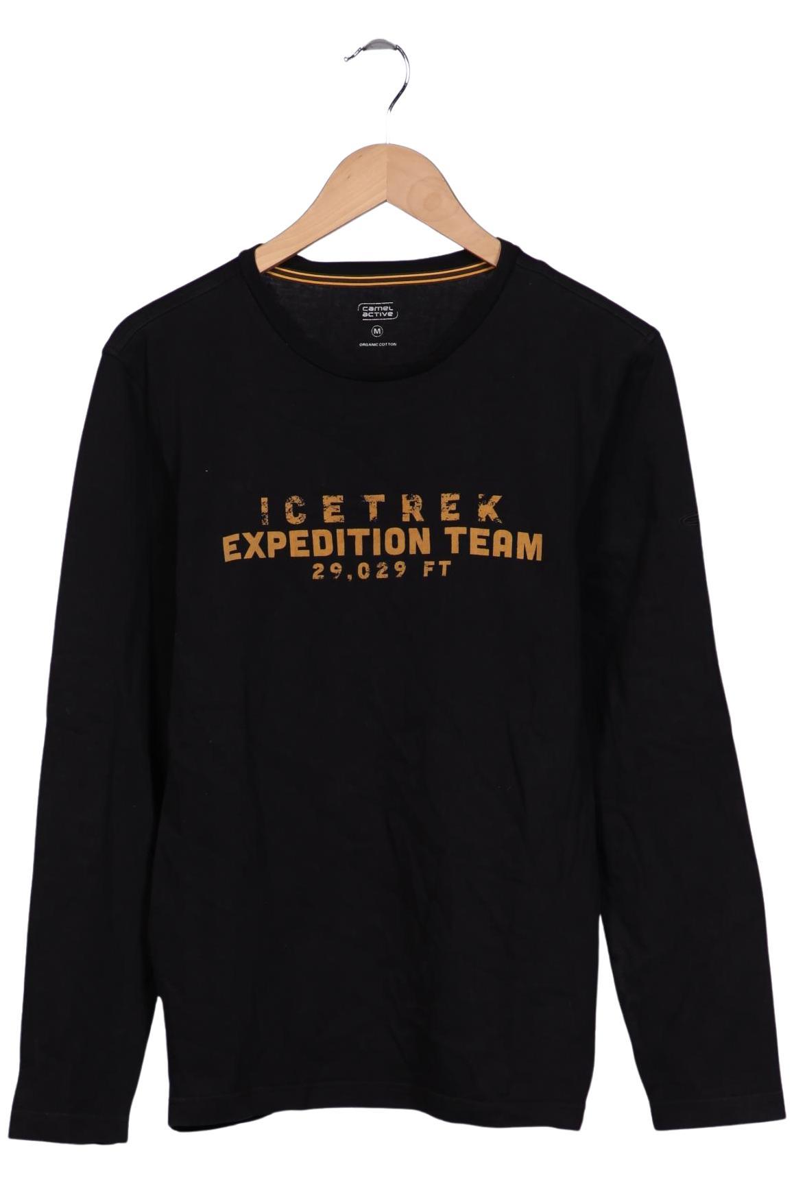 

camel active Herren Langarmshirt, schwarz, Gr. 48