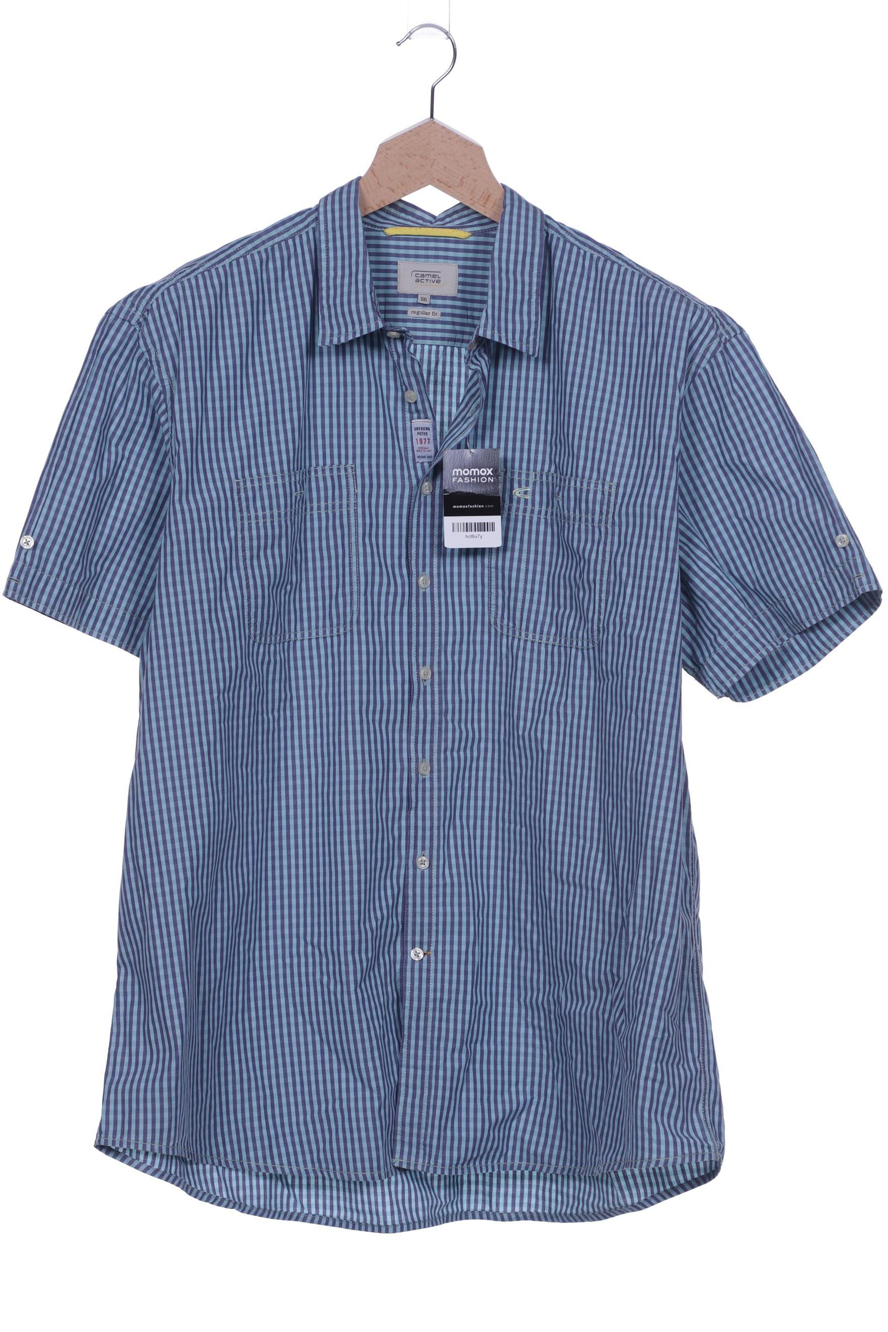 

camel active Herren Hemd, blau, Gr. 58