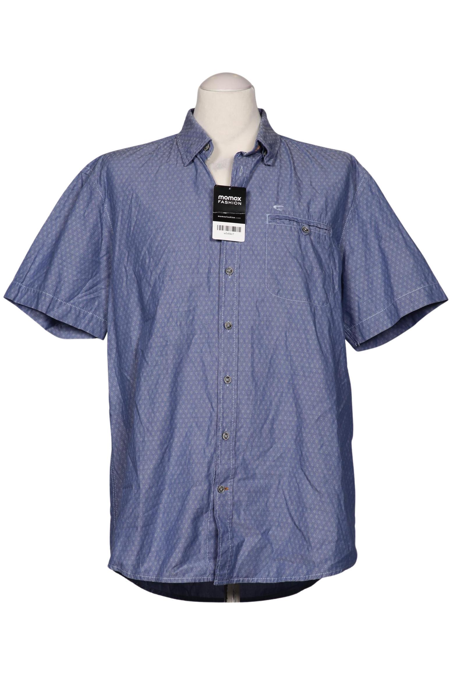 

camel active Herren Hemd, blau, Gr. 52