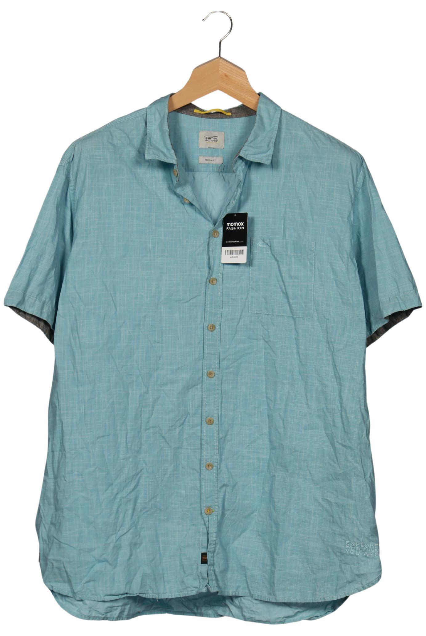 

camel active Herren Hemd, türkis, Gr. 58