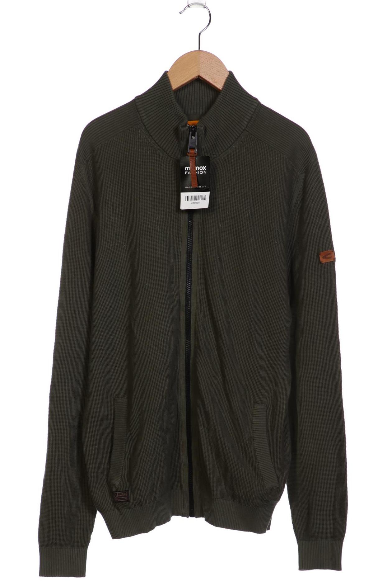 

camel active Herren Strickjacke, grün, Gr. 48