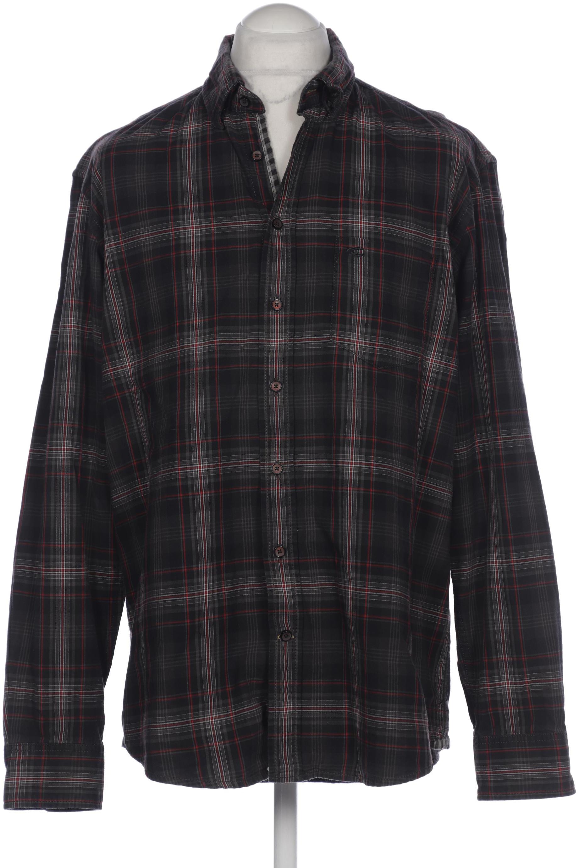 

camel active Herren Hemd, schwarz, Gr. 52