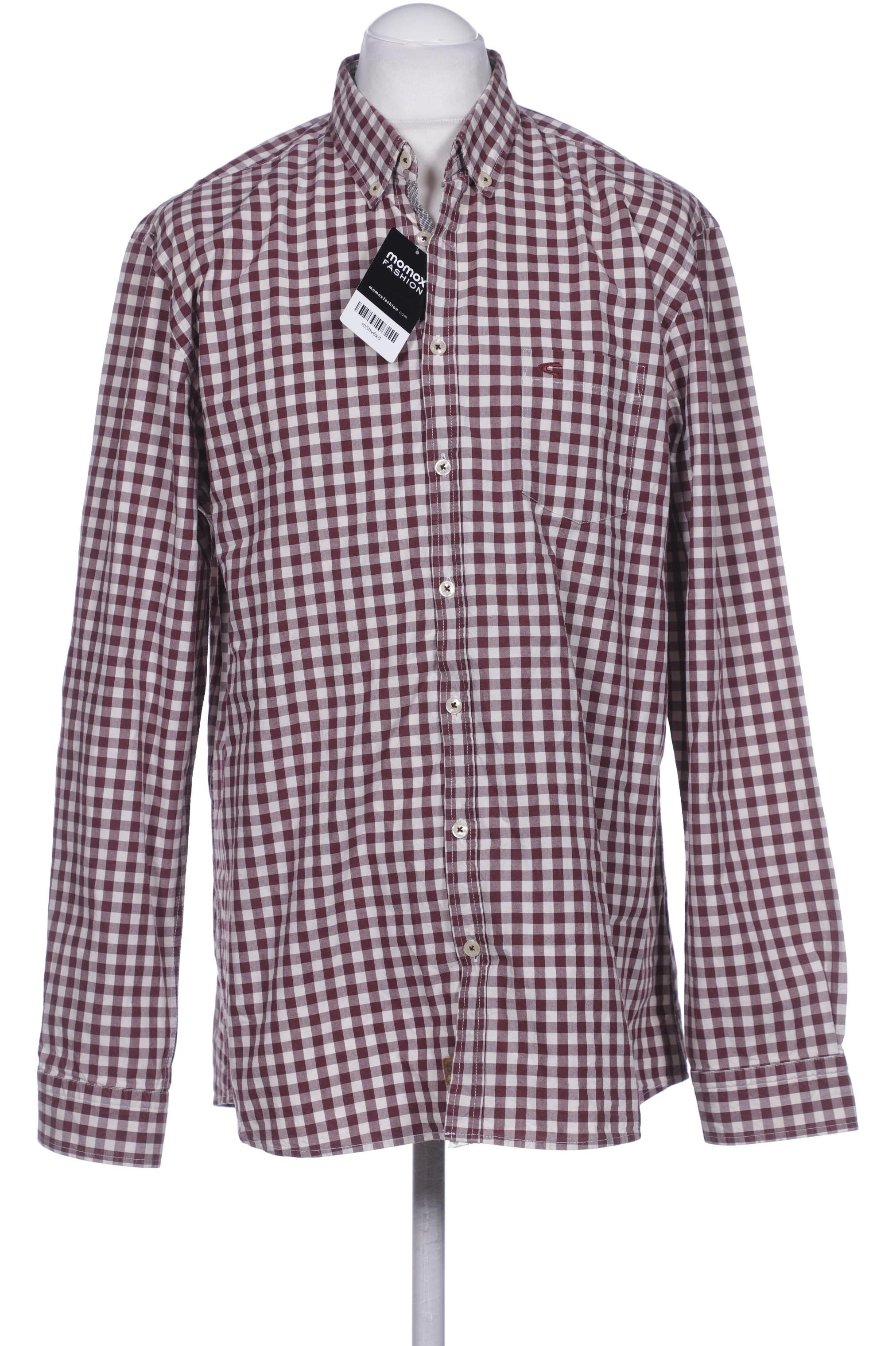 

camel active Herren Hemd, bordeaux, Gr. 54