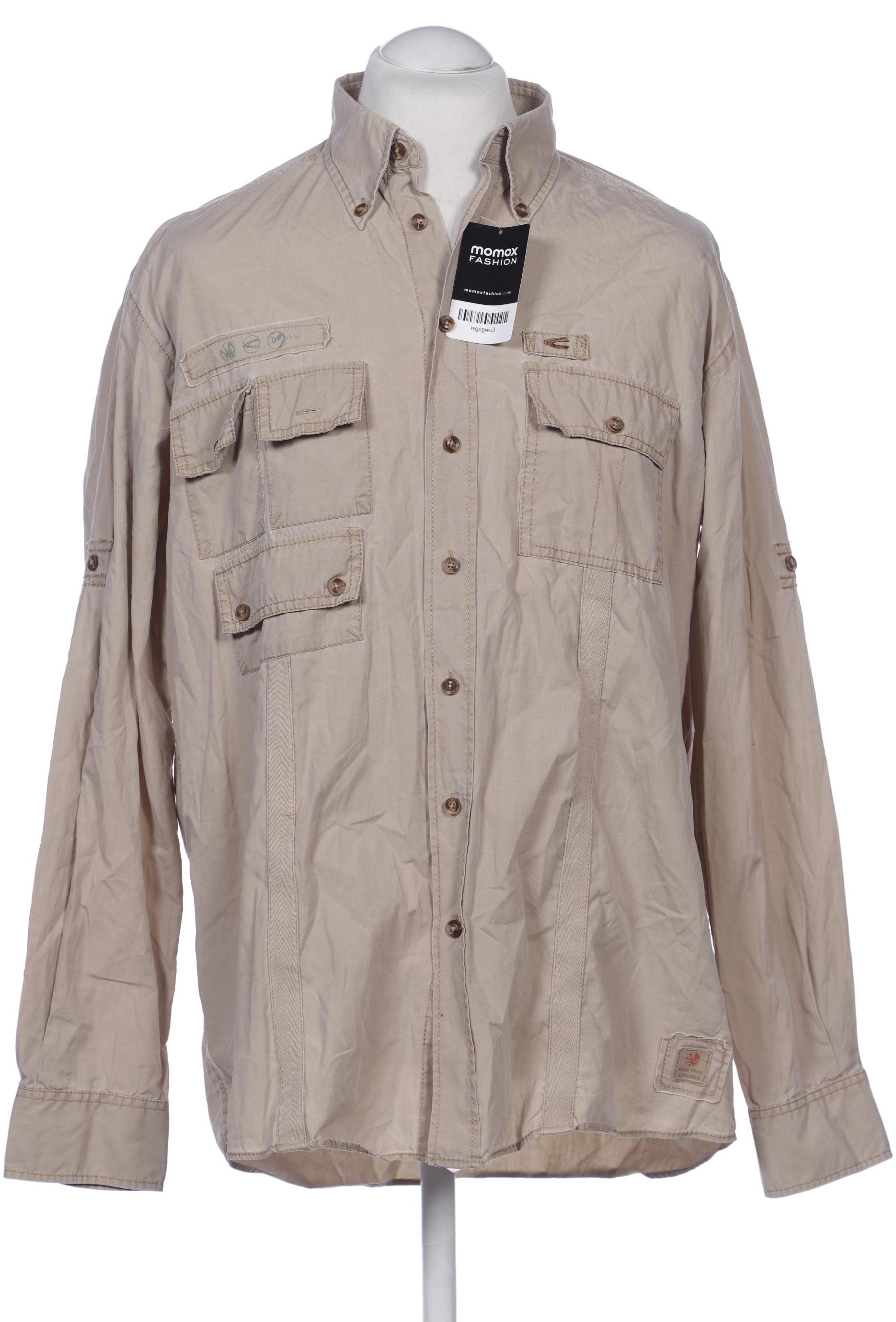 

camel active Herren Hemd, beige, Gr. 52