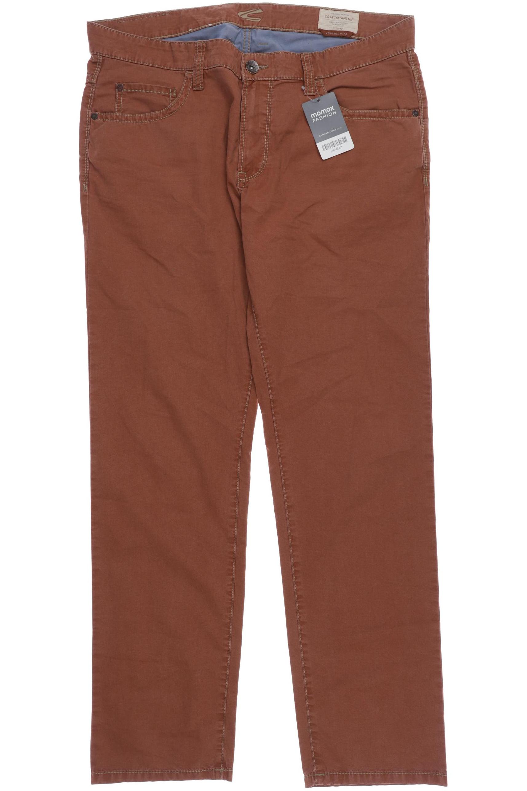 

camel active Herren Stoffhose, orange, Gr. 38