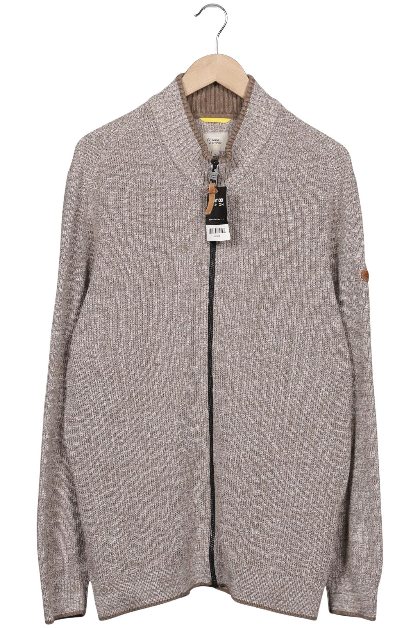 

camel active Herren Strickjacke, beige, Gr. 56