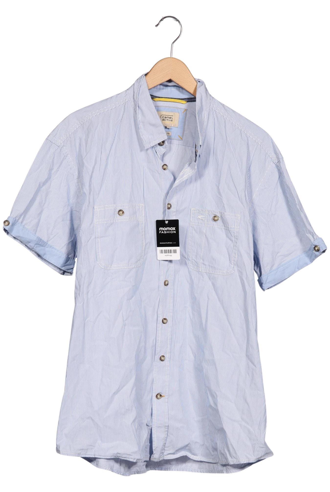 

camel active Herren Hemd, hellblau, Gr. 56