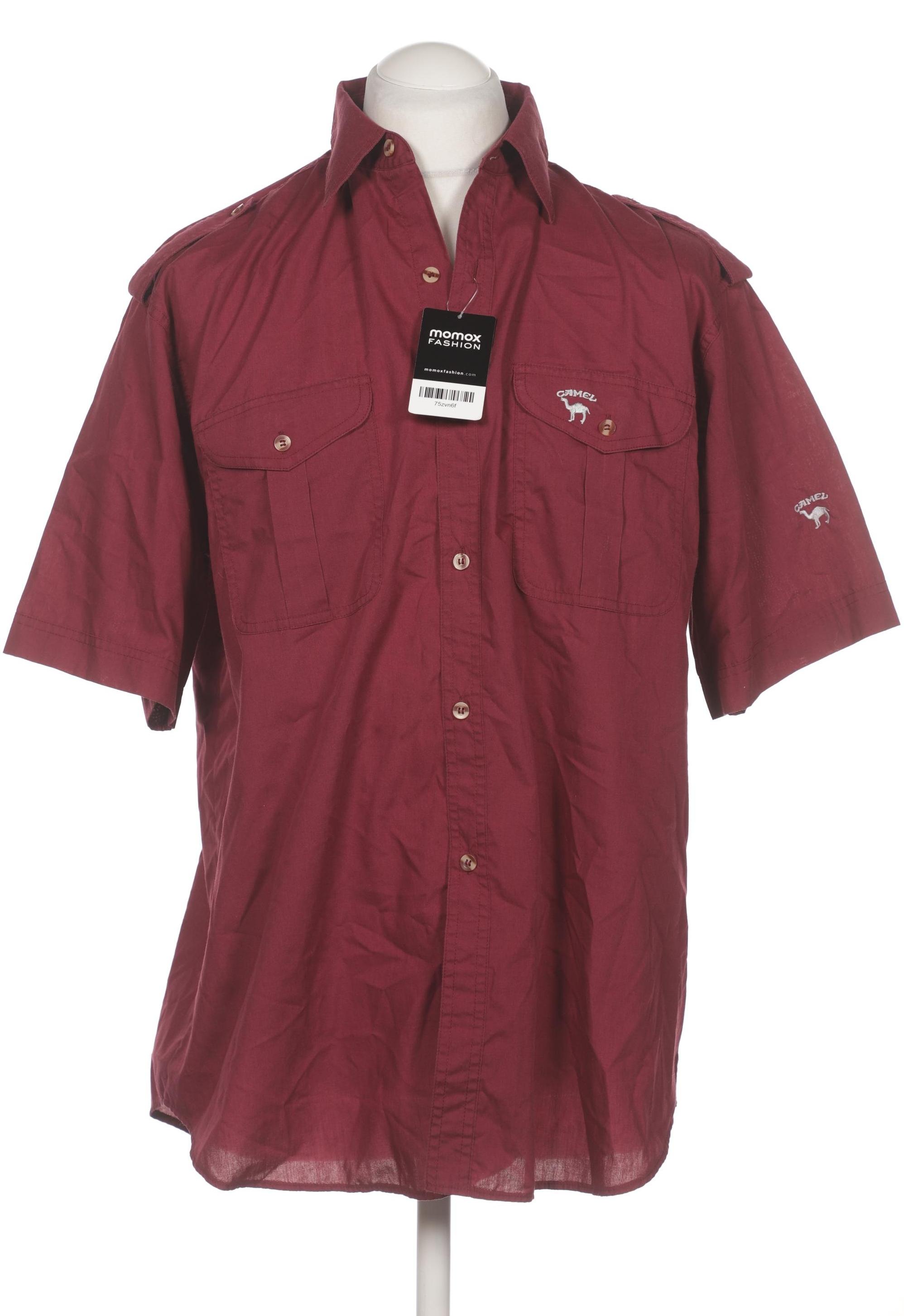 

camel active Herren Hemd, bordeaux, Gr. 50