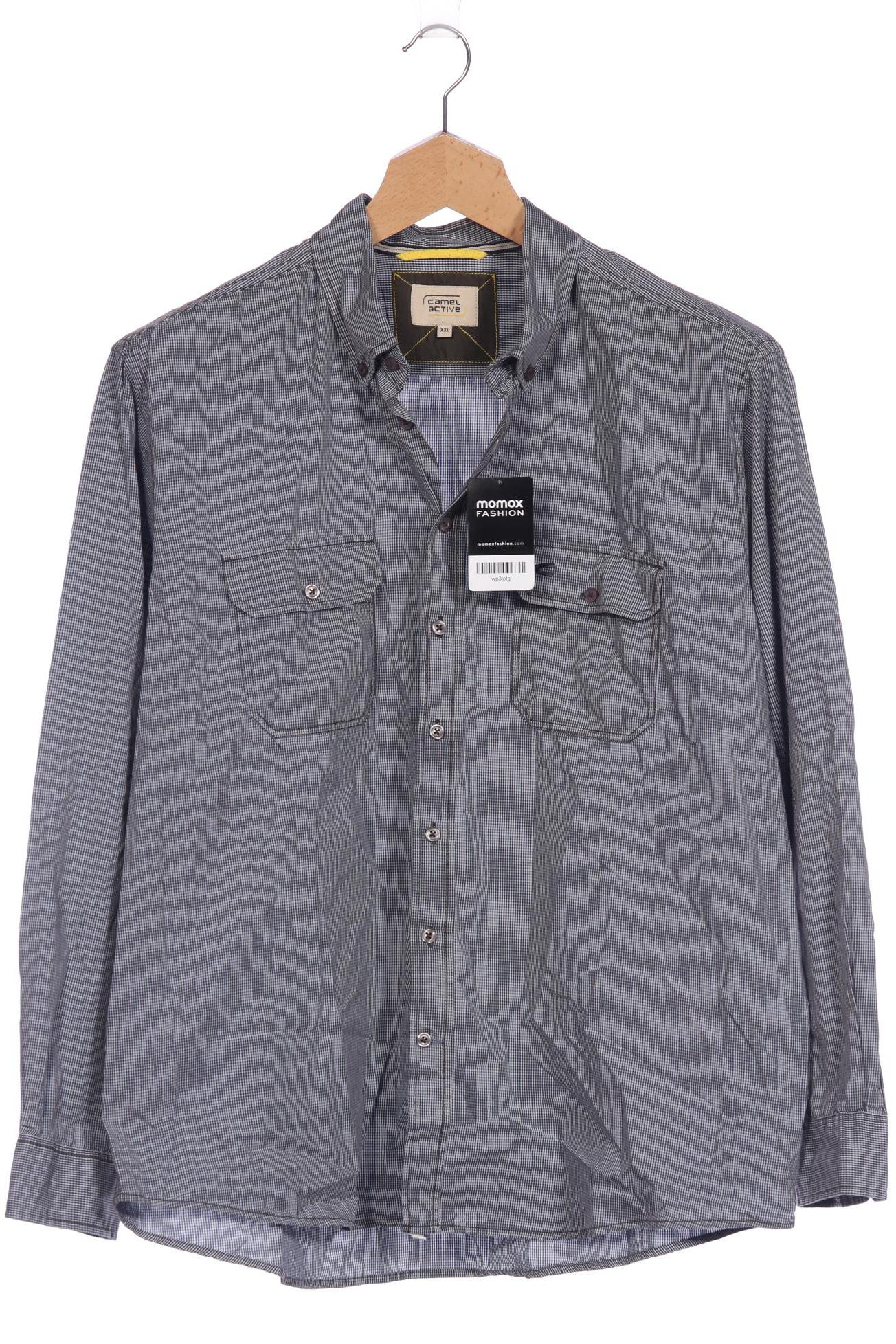 

camel active Herren Hemd, grau, Gr. 56