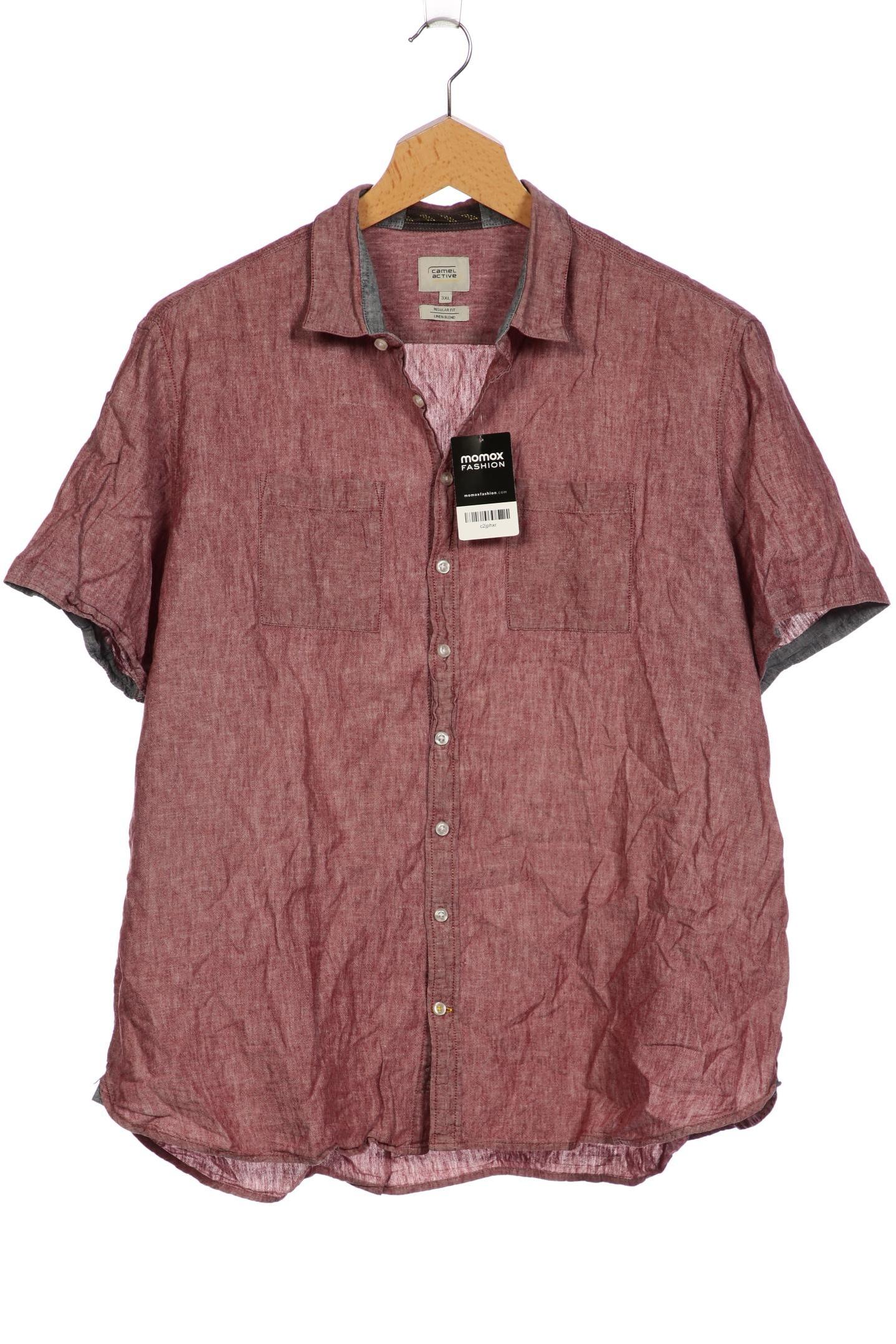 

camel active Herren Hemd, bordeaux, Gr. 58
