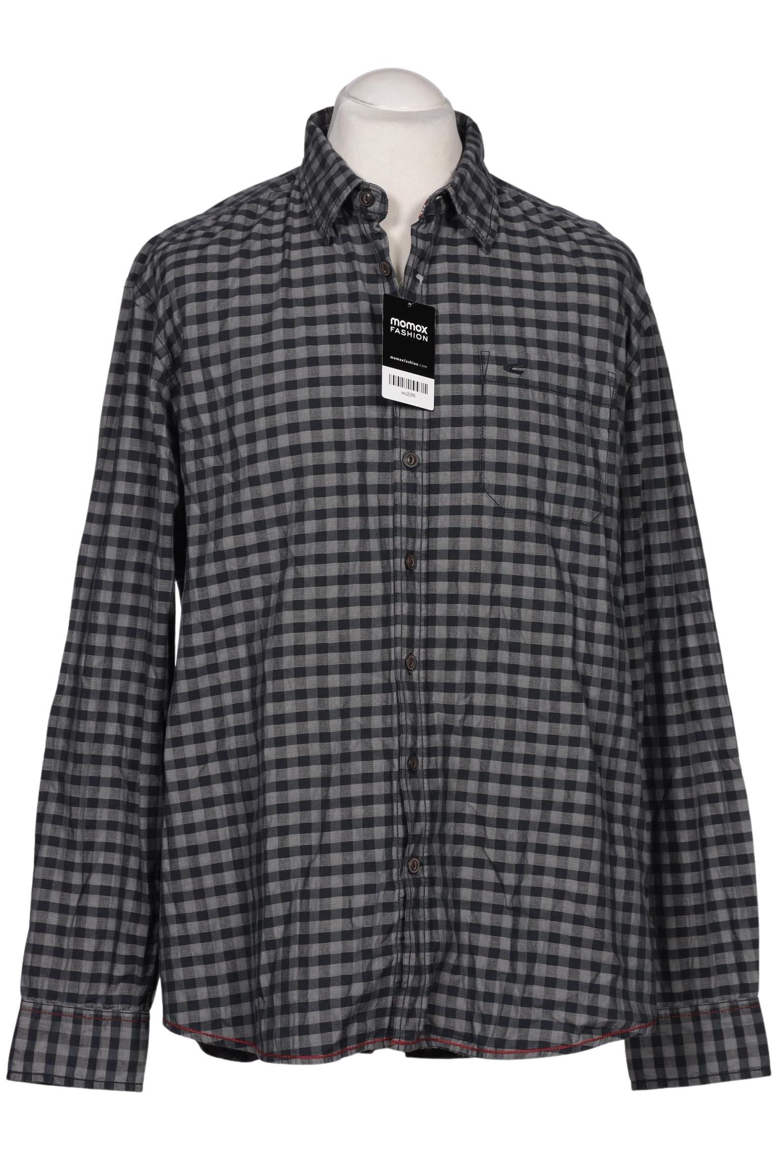 

camel active Herren Hemd, grau, Gr. 54