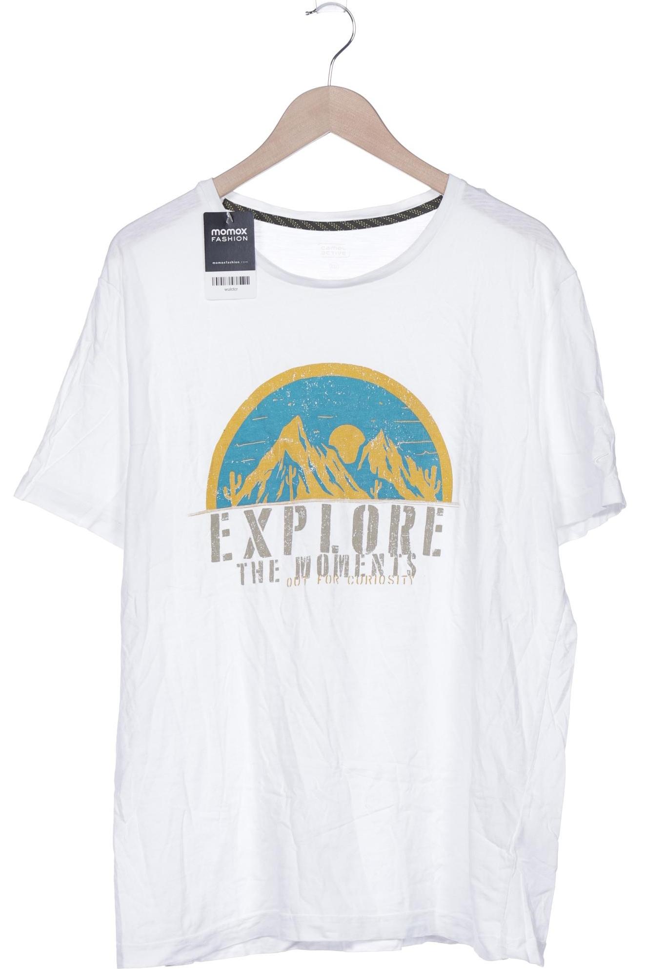 

camel active Herren T-Shirt, weiß, Gr. 56