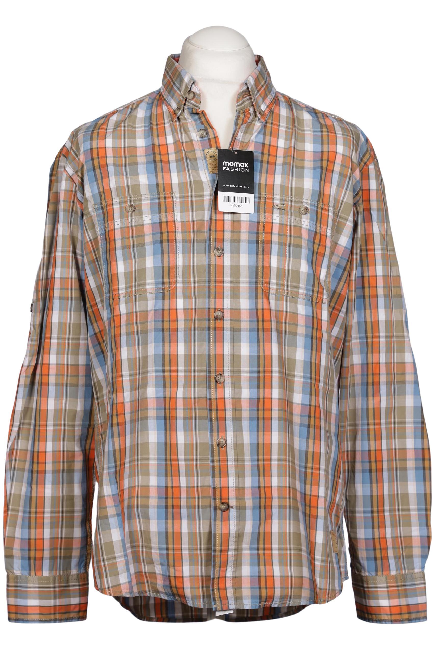 

camel active Herren Hemd, mehrfarbig, Gr. 52