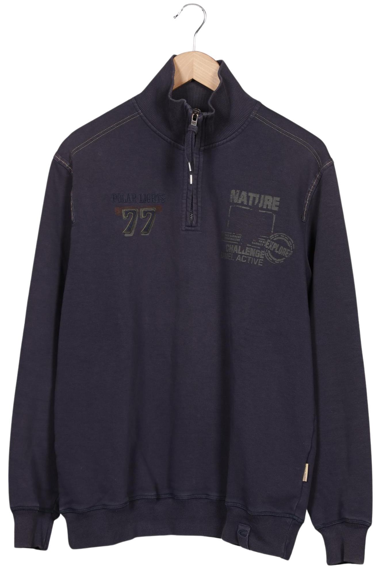

camel active Herren Sweatshirt, marineblau, Gr. 52