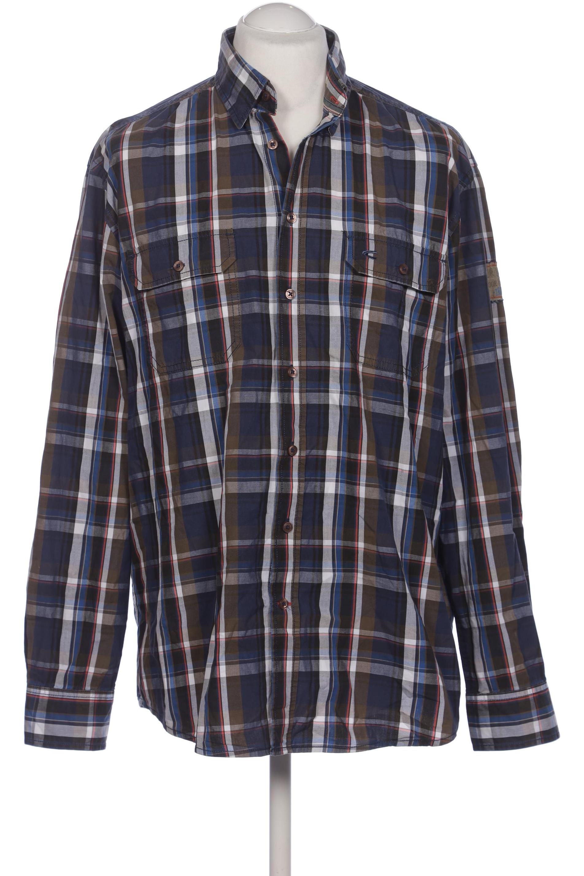 

camel active Herren Hemd, mehrfarbig, Gr. 52