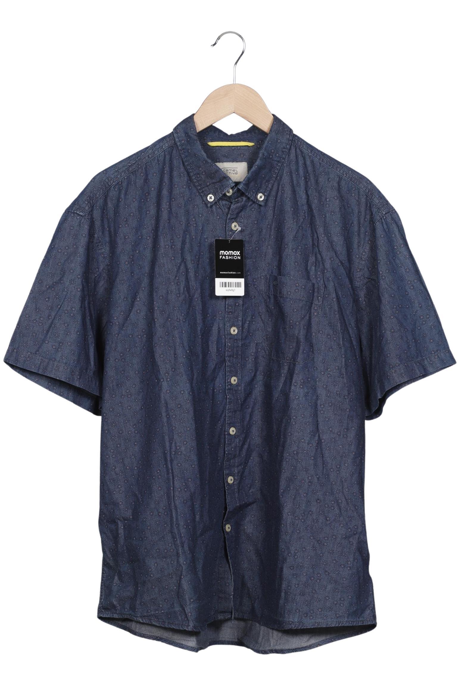 

camel active Herren Hemd, blau, Gr. 56