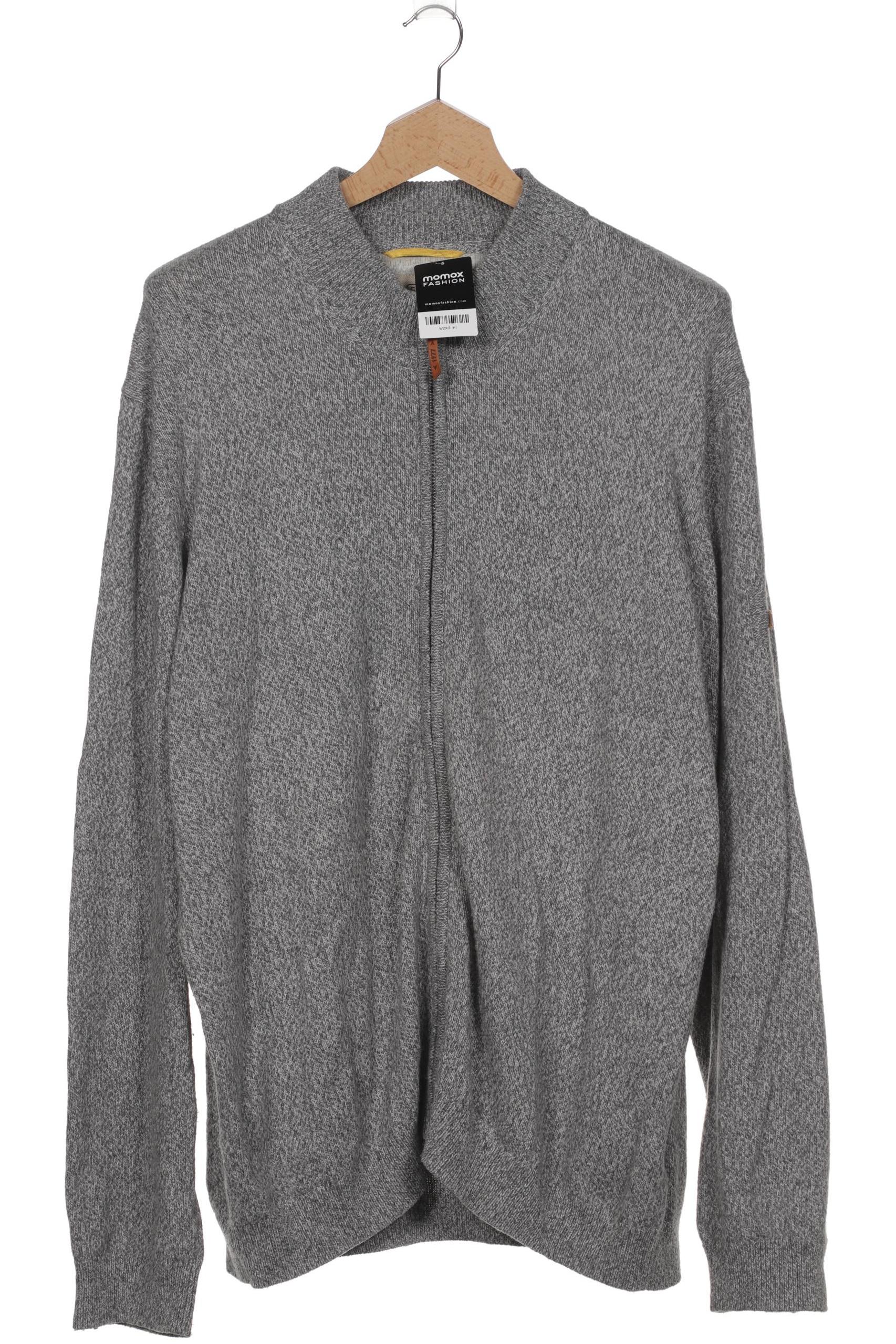 

camel active Herren Strickjacke, grau, Gr. 62