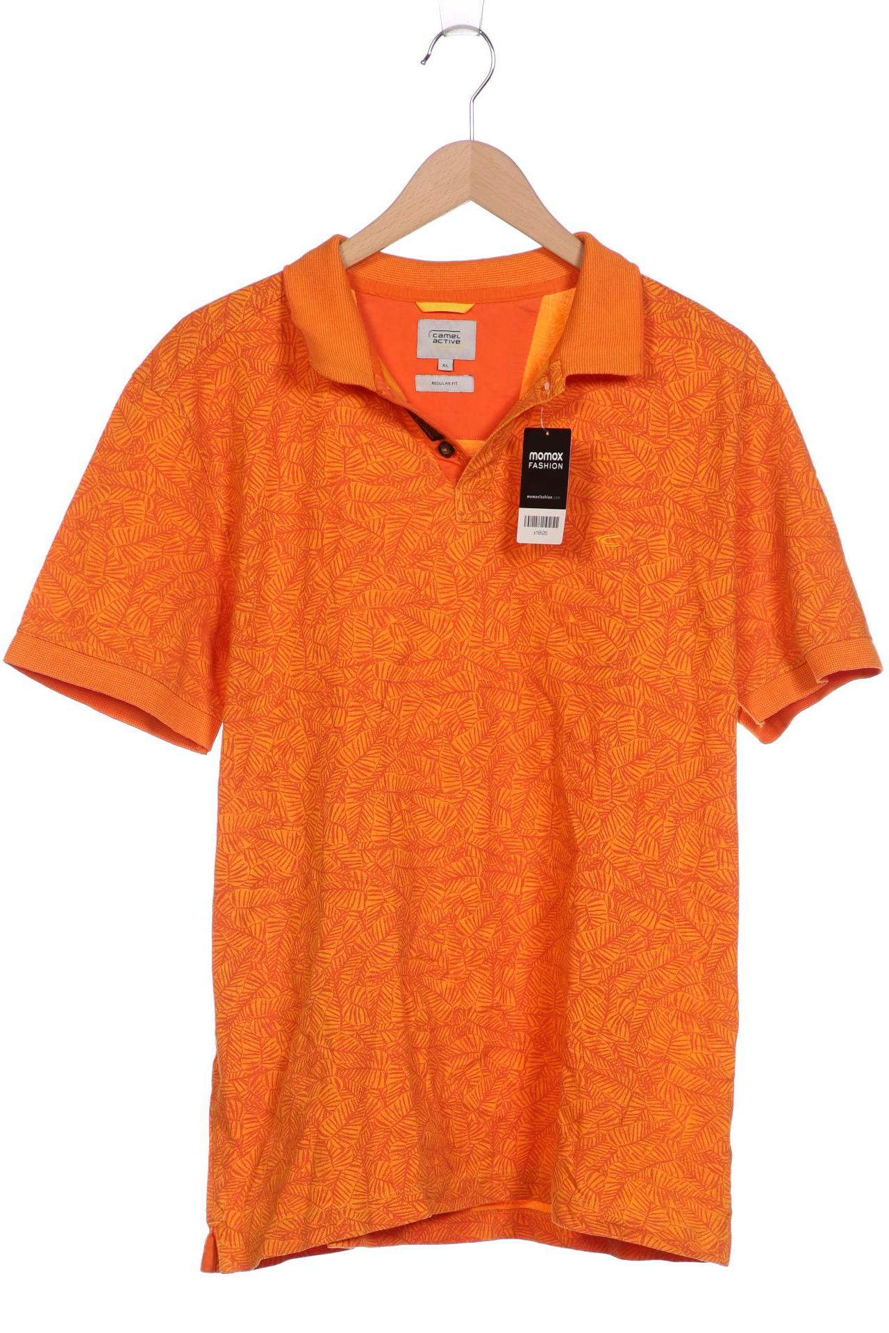 Thumbnail - camel active Herren Poloshirt, orange, Gr. 54