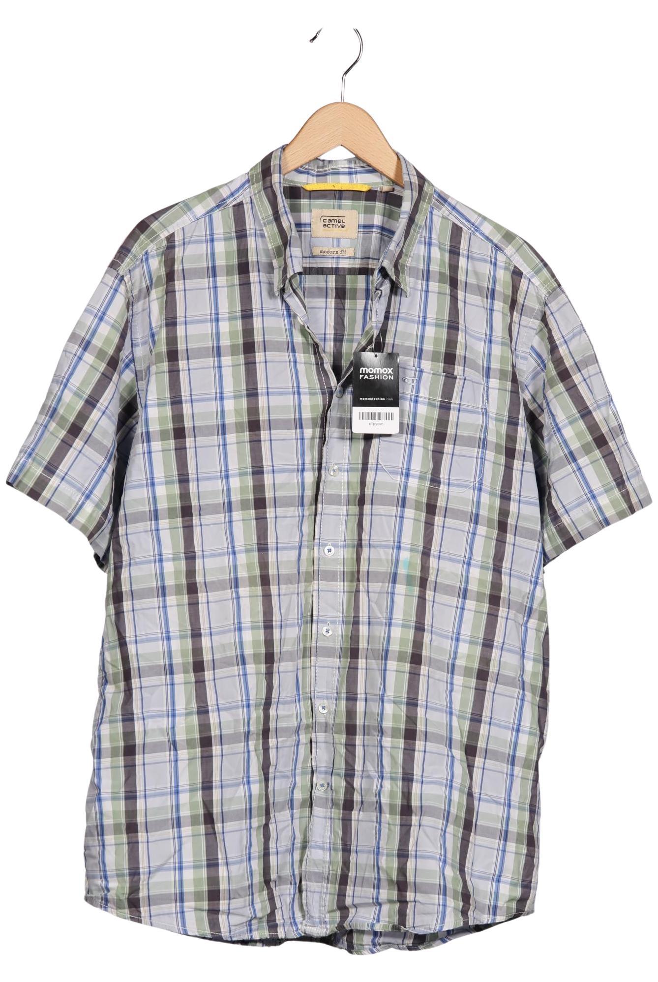 

camel active Herren Hemd, blau, Gr. 56