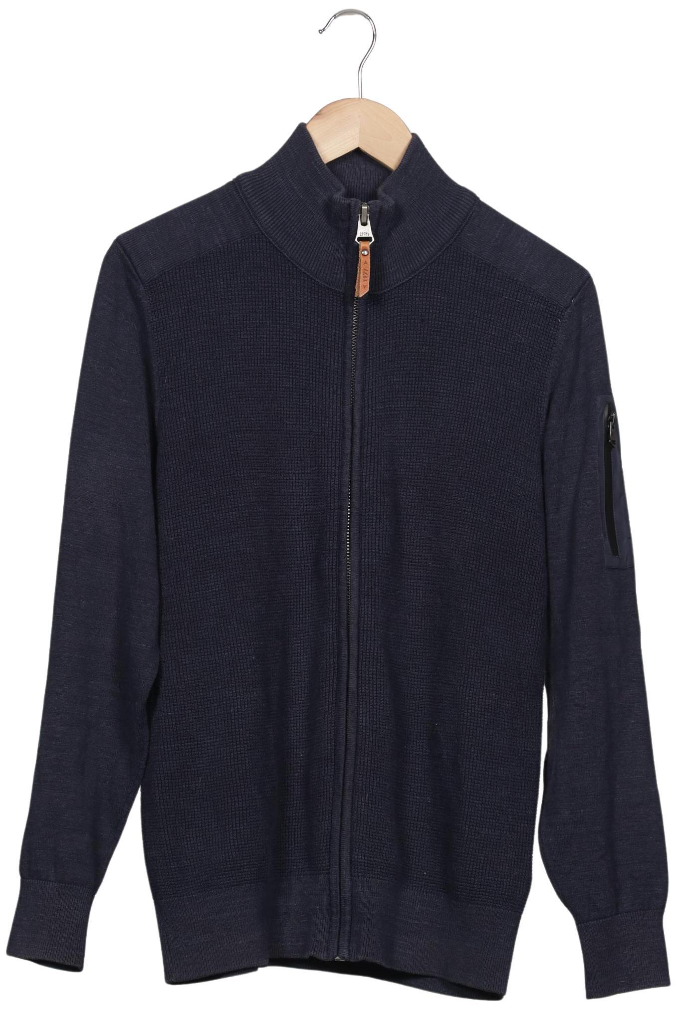 

camel active Herren Strickjacke, marineblau, Gr. 48