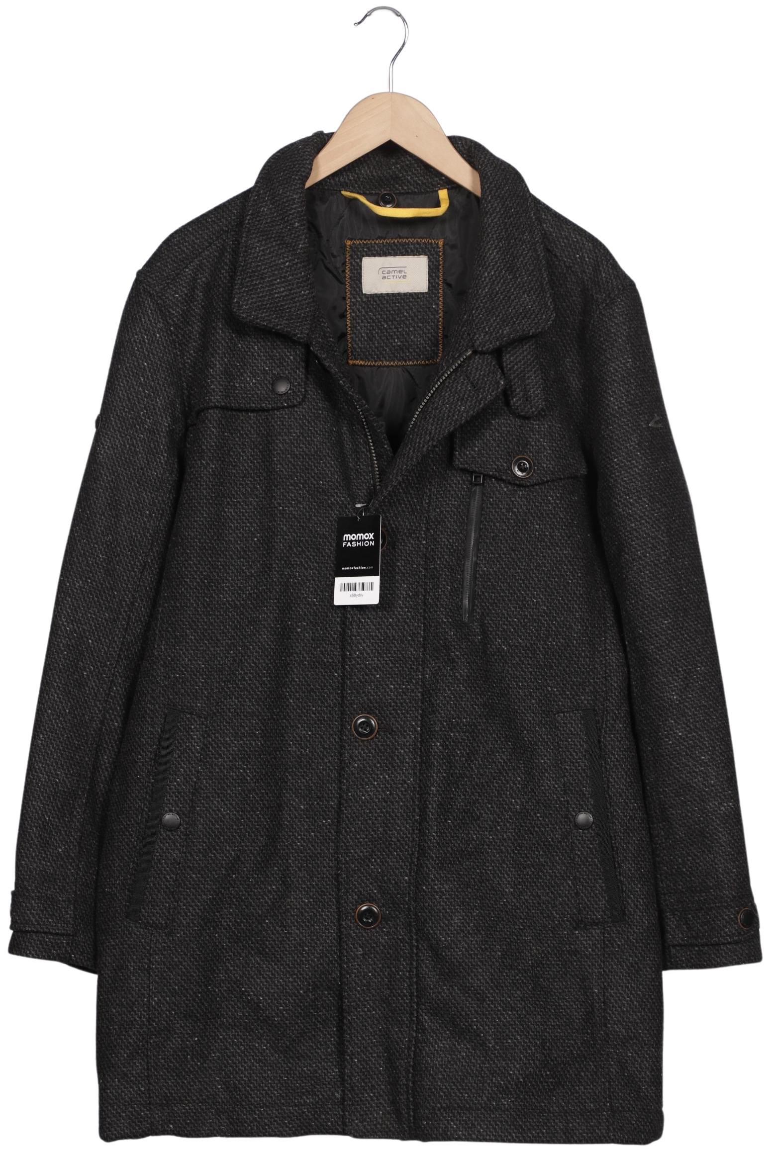 

camel active Herren Mantel, schwarz, Gr. 26