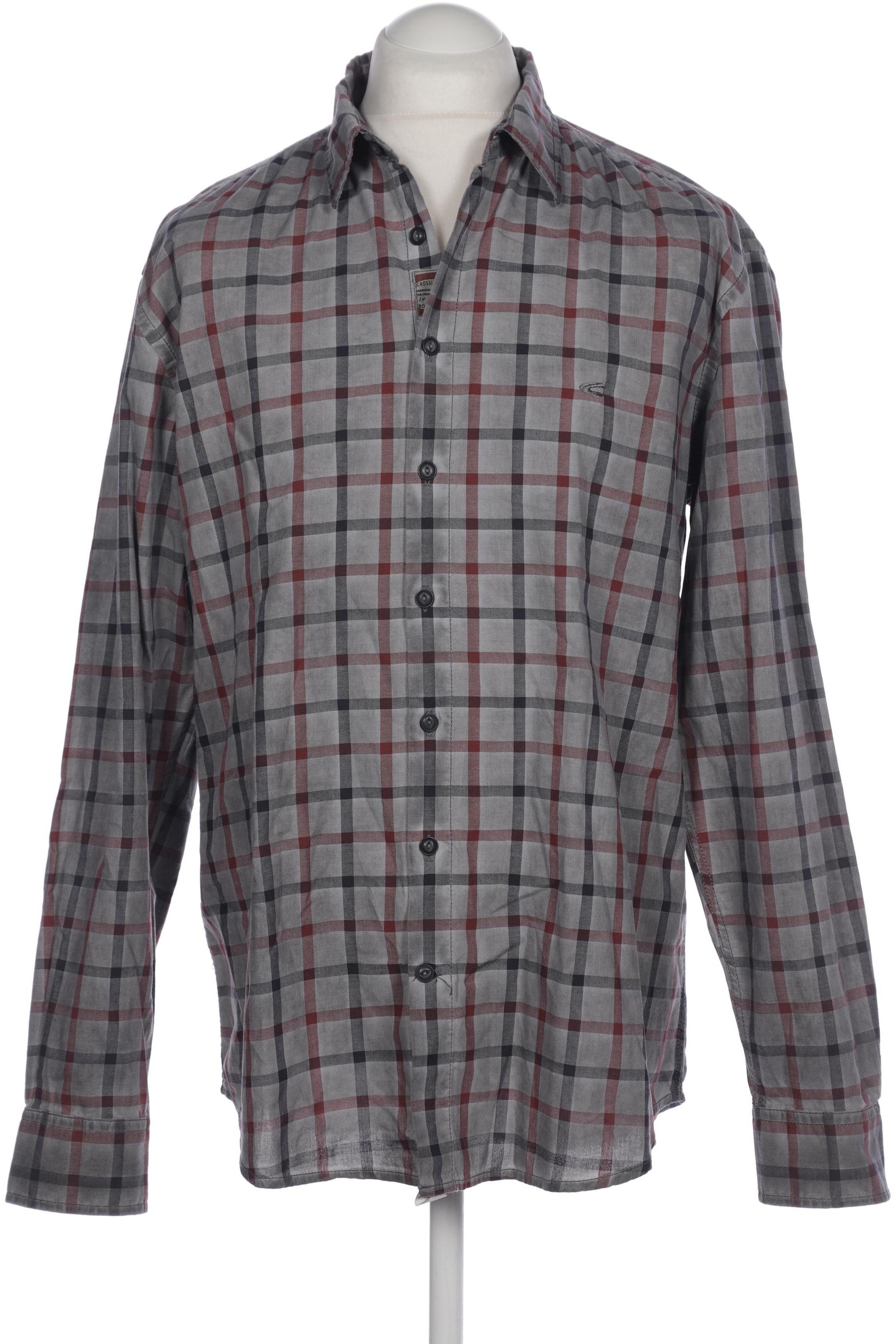 

camel active Herren Hemd, grau, Gr. 52