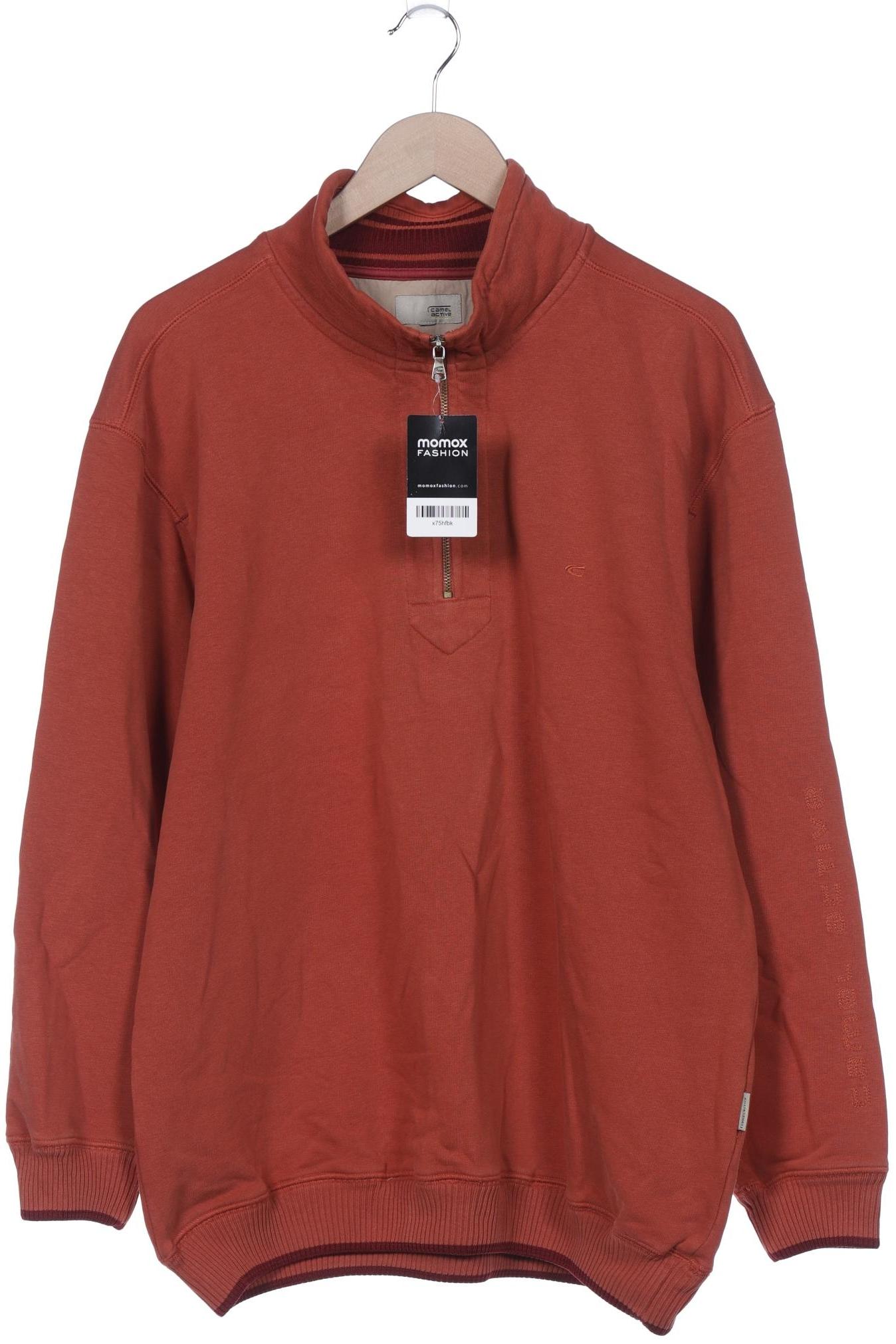 

camel active Herren Sweatshirt, orange, Gr. 56