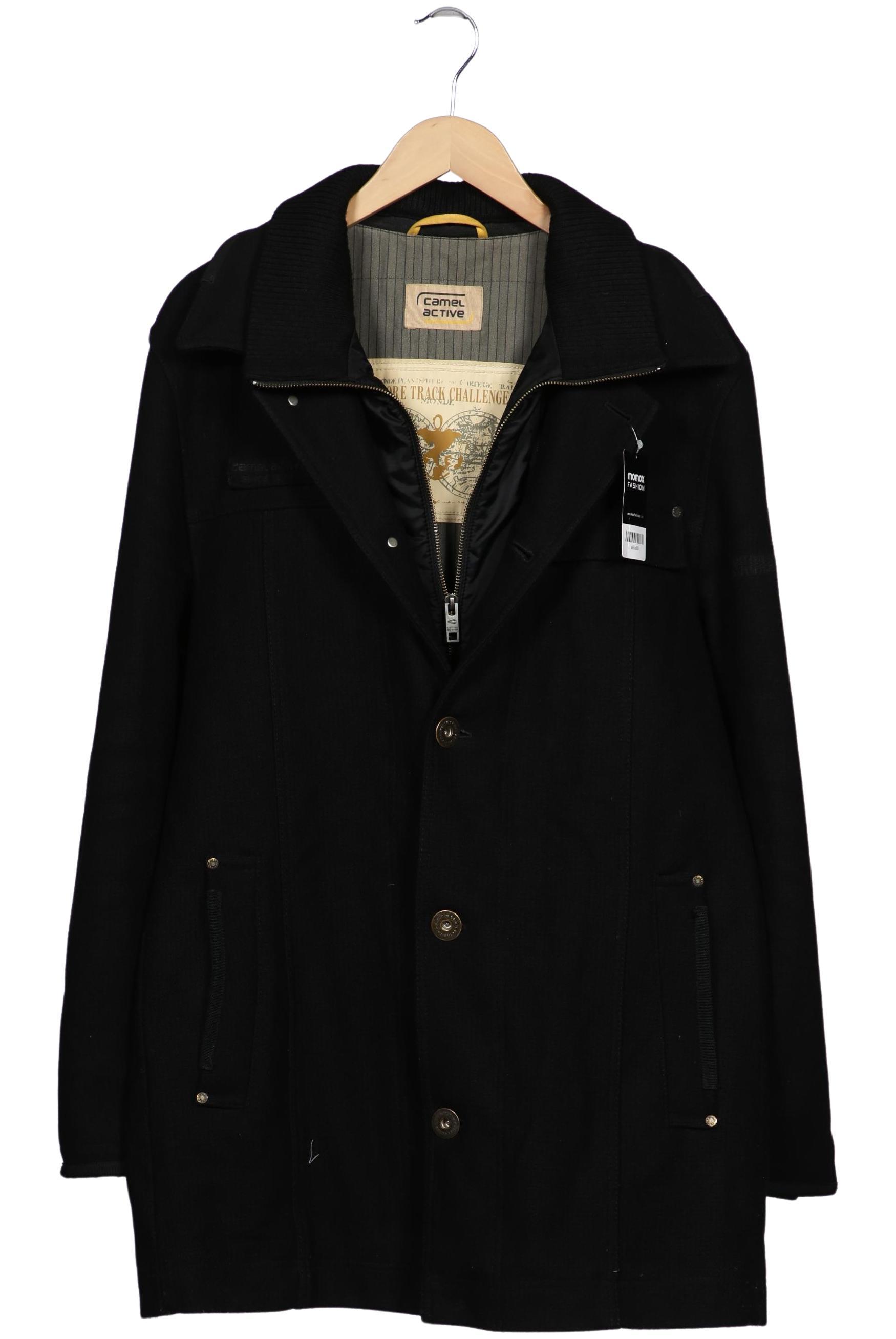 

camel active Herren Mantel, schwarz, Gr. 102
