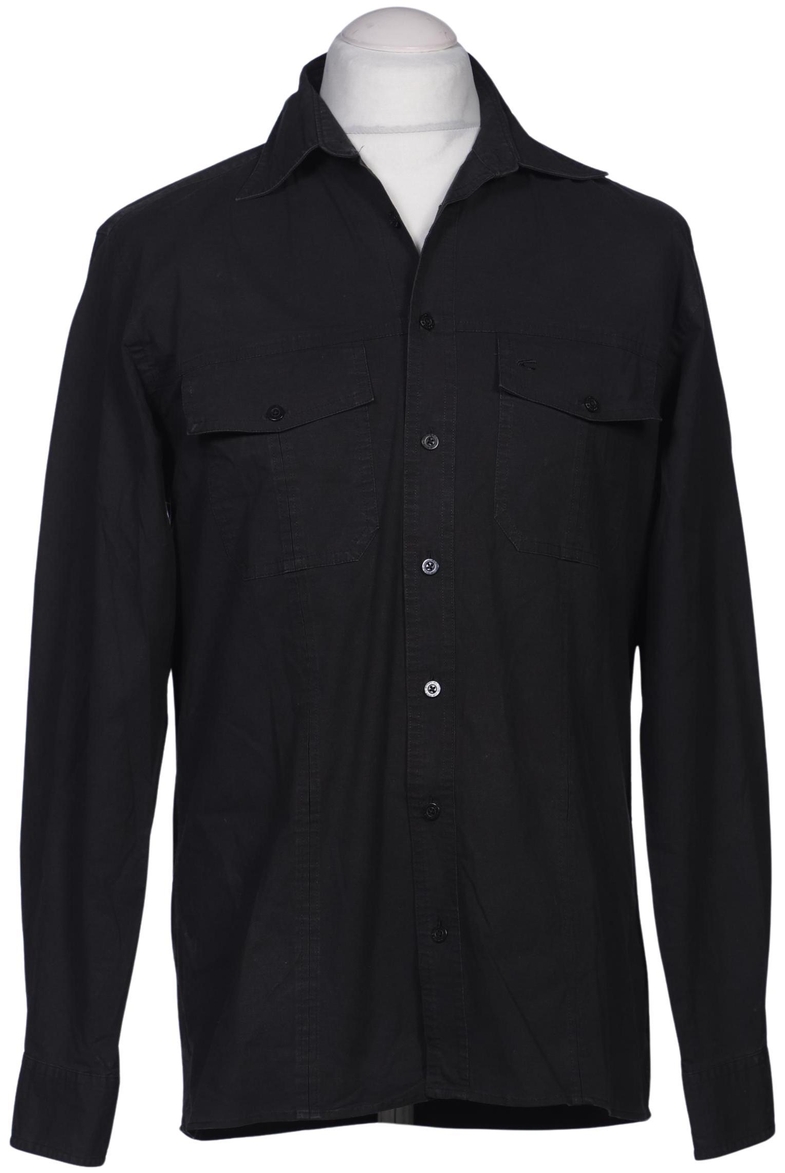 

camel active Herren Hemd, schwarz, Gr. 48