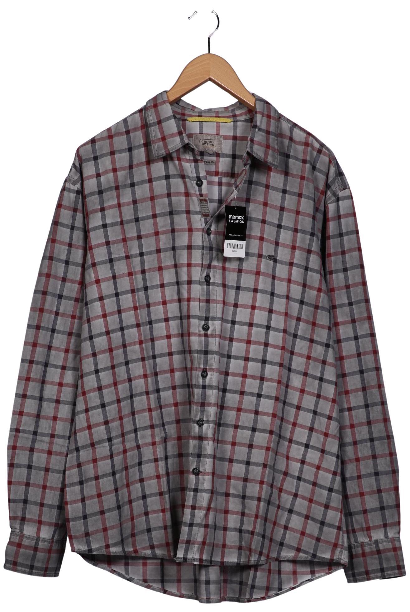 

camel active Herren Hemd, grau, Gr. 56