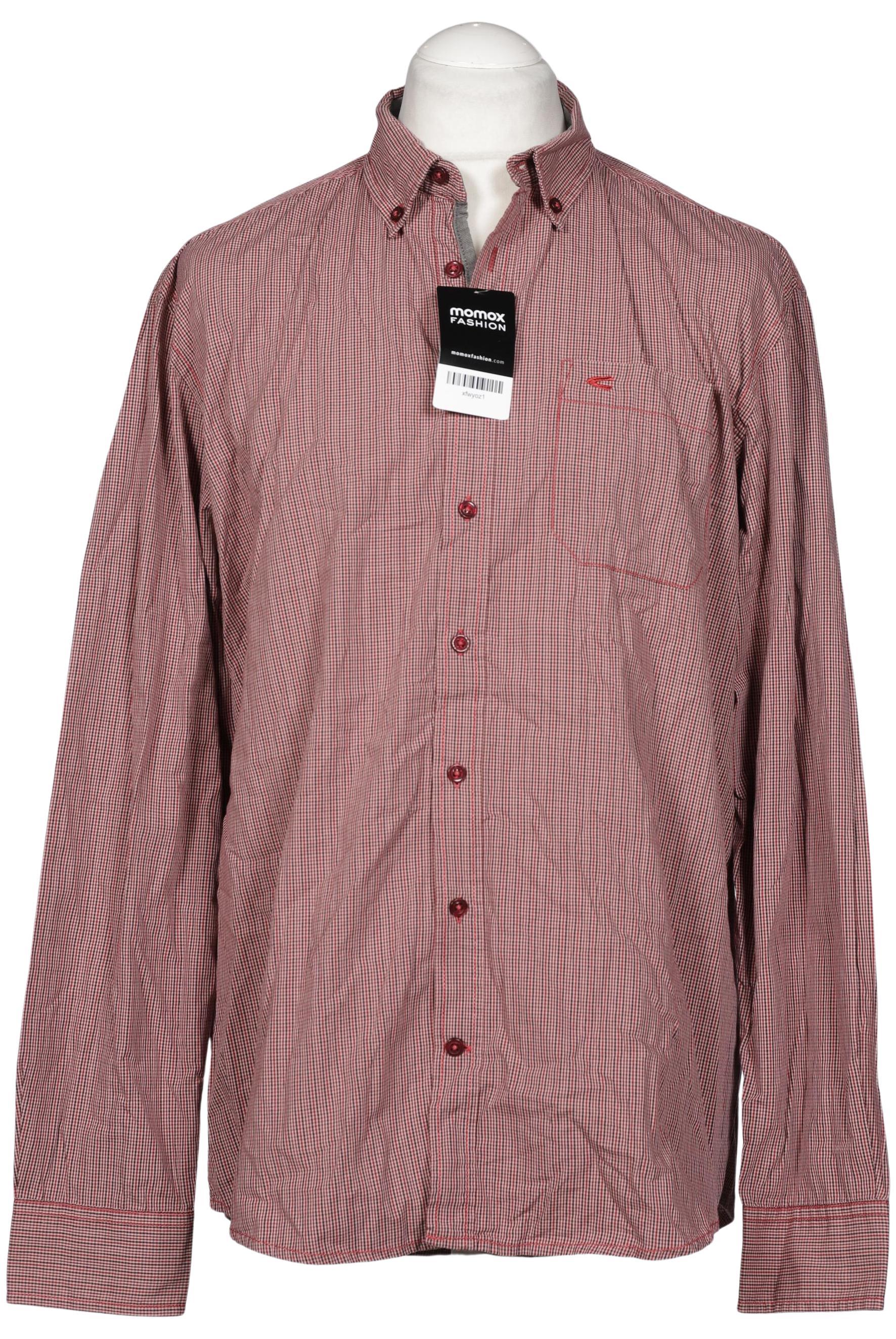 

camel active Herren Hemd, bordeaux, Gr. 52