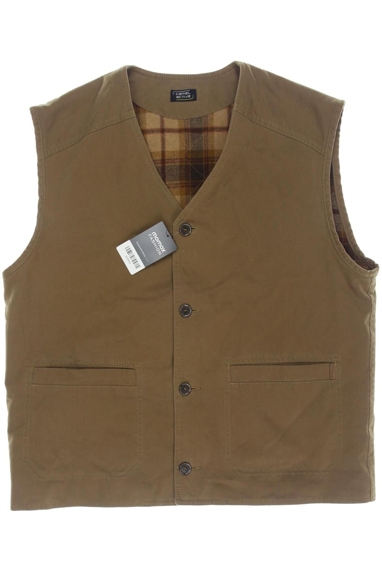 

camel active Herren Weste, braun, Gr. 52