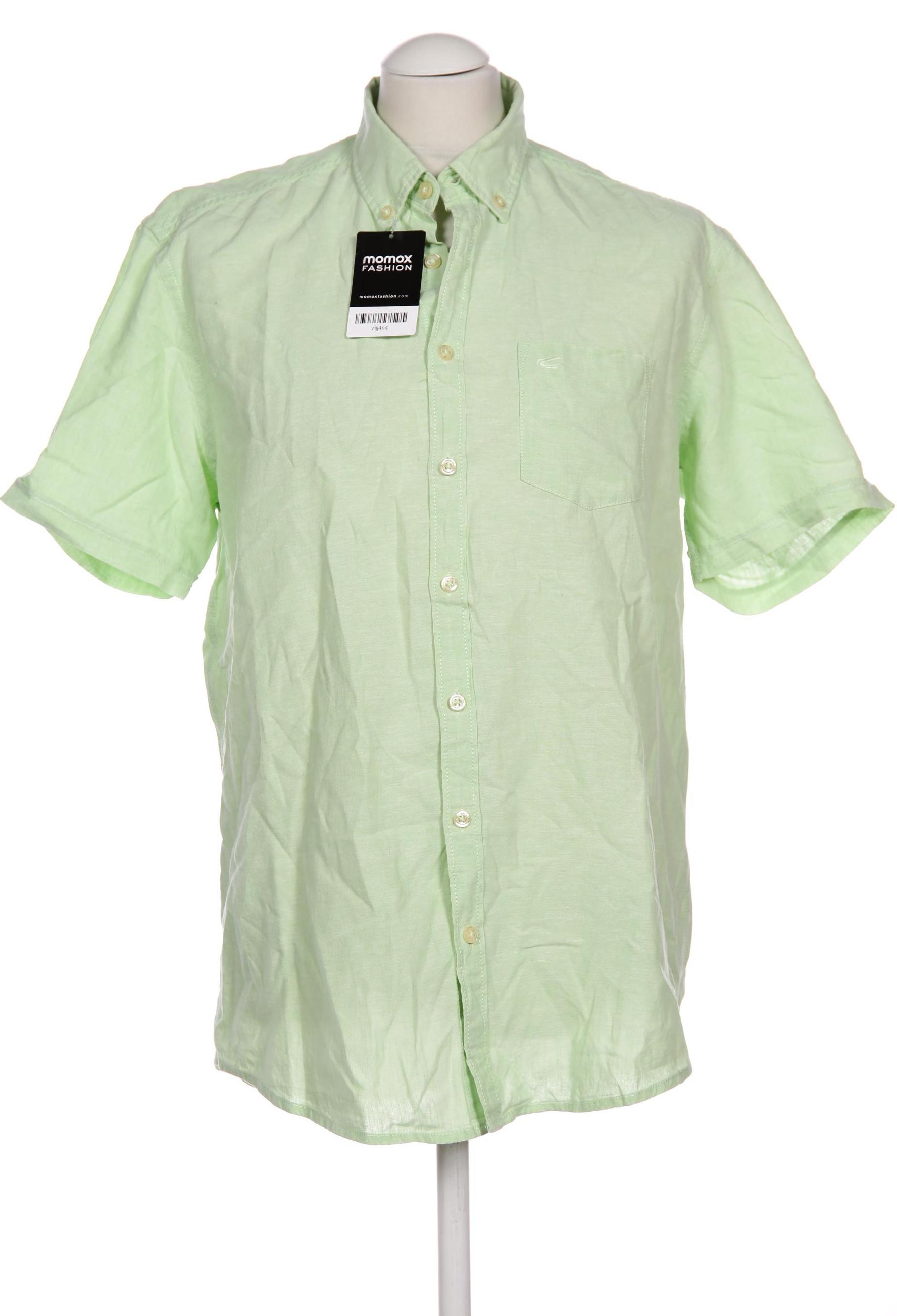 

camel active Herren Hemd, hellgrün, Gr. 48