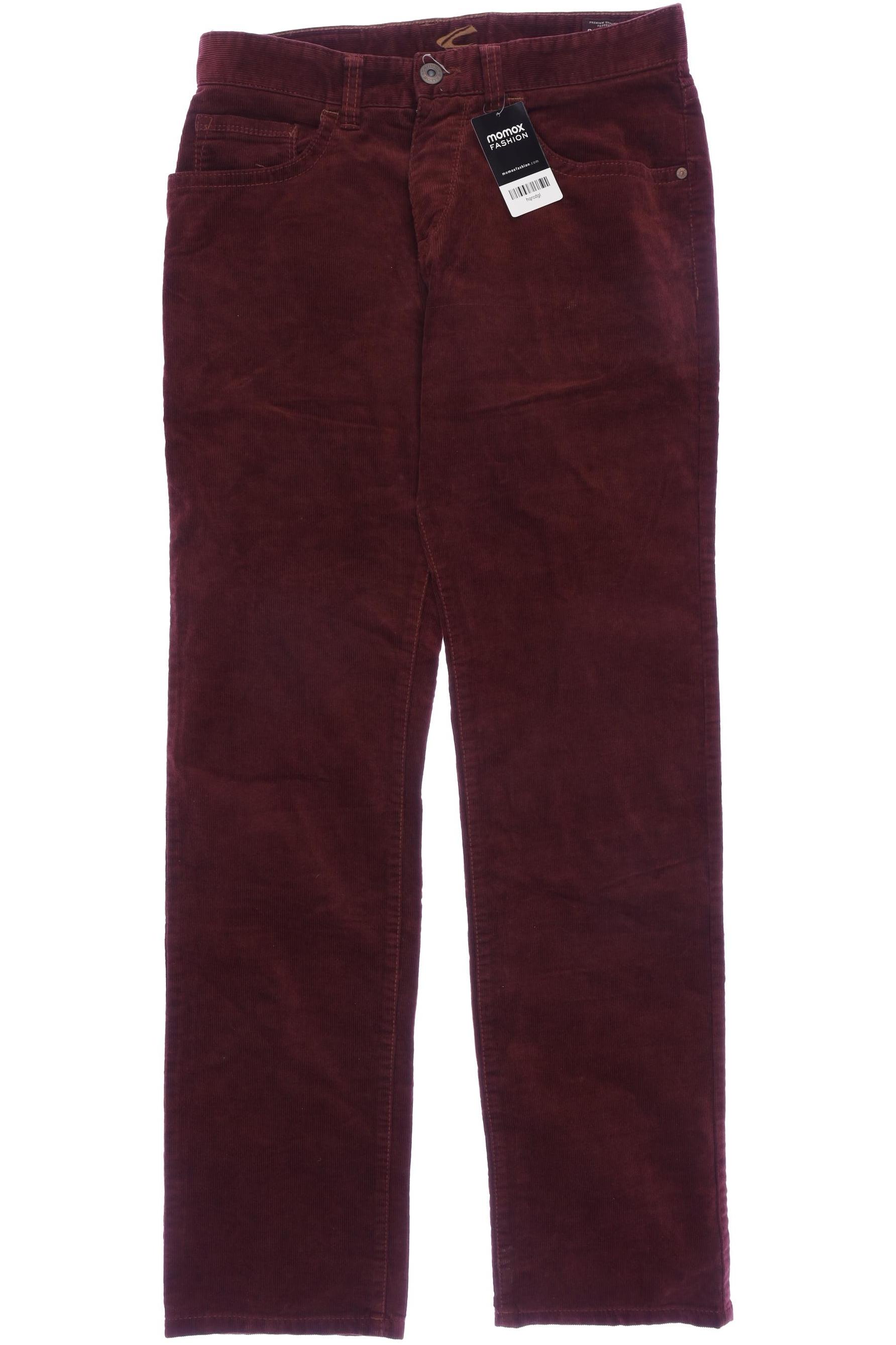 

camel active Herren Stoffhose, bordeaux, Gr. 32