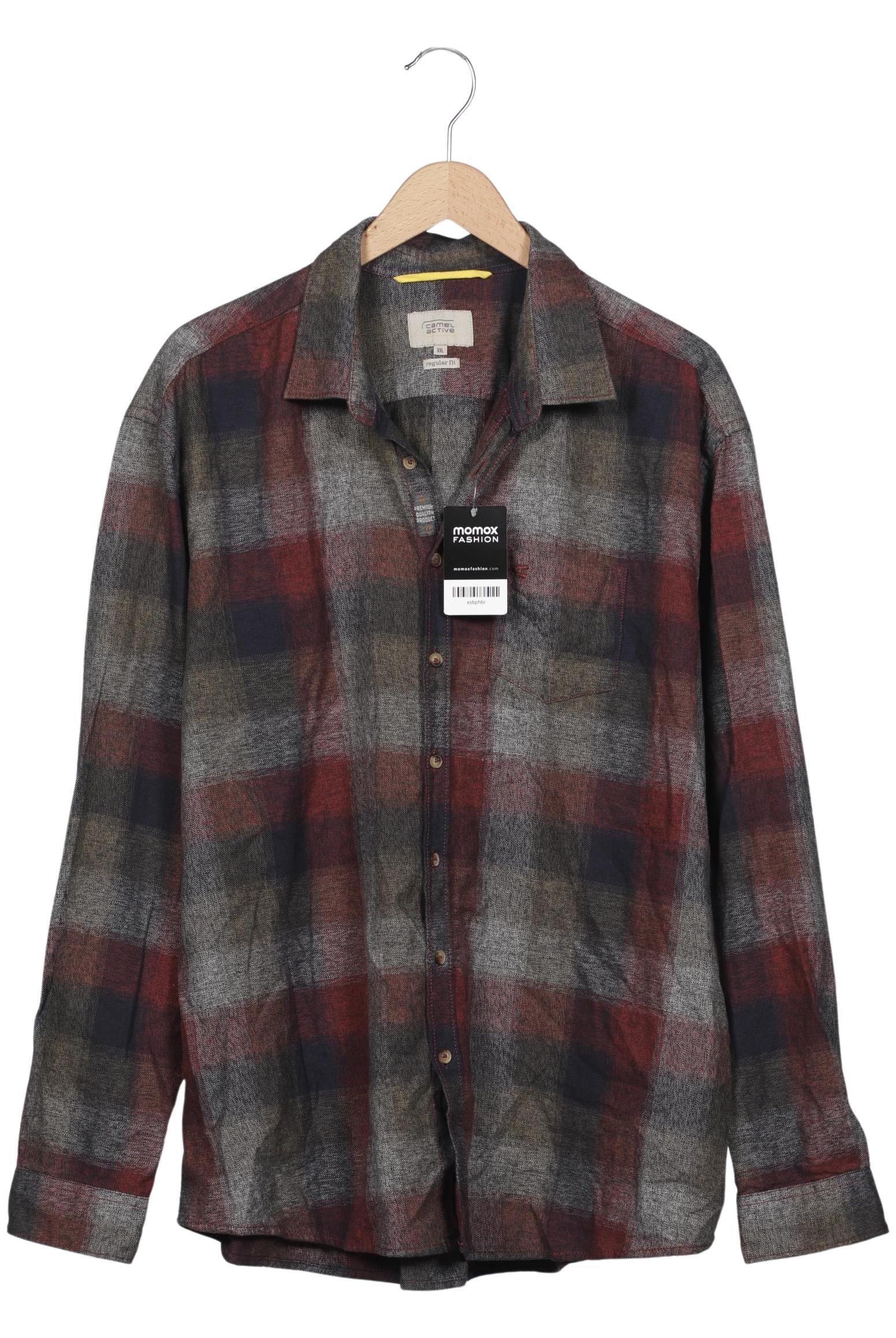 

camel active Herren Hemd, mehrfarbig, Gr. 56