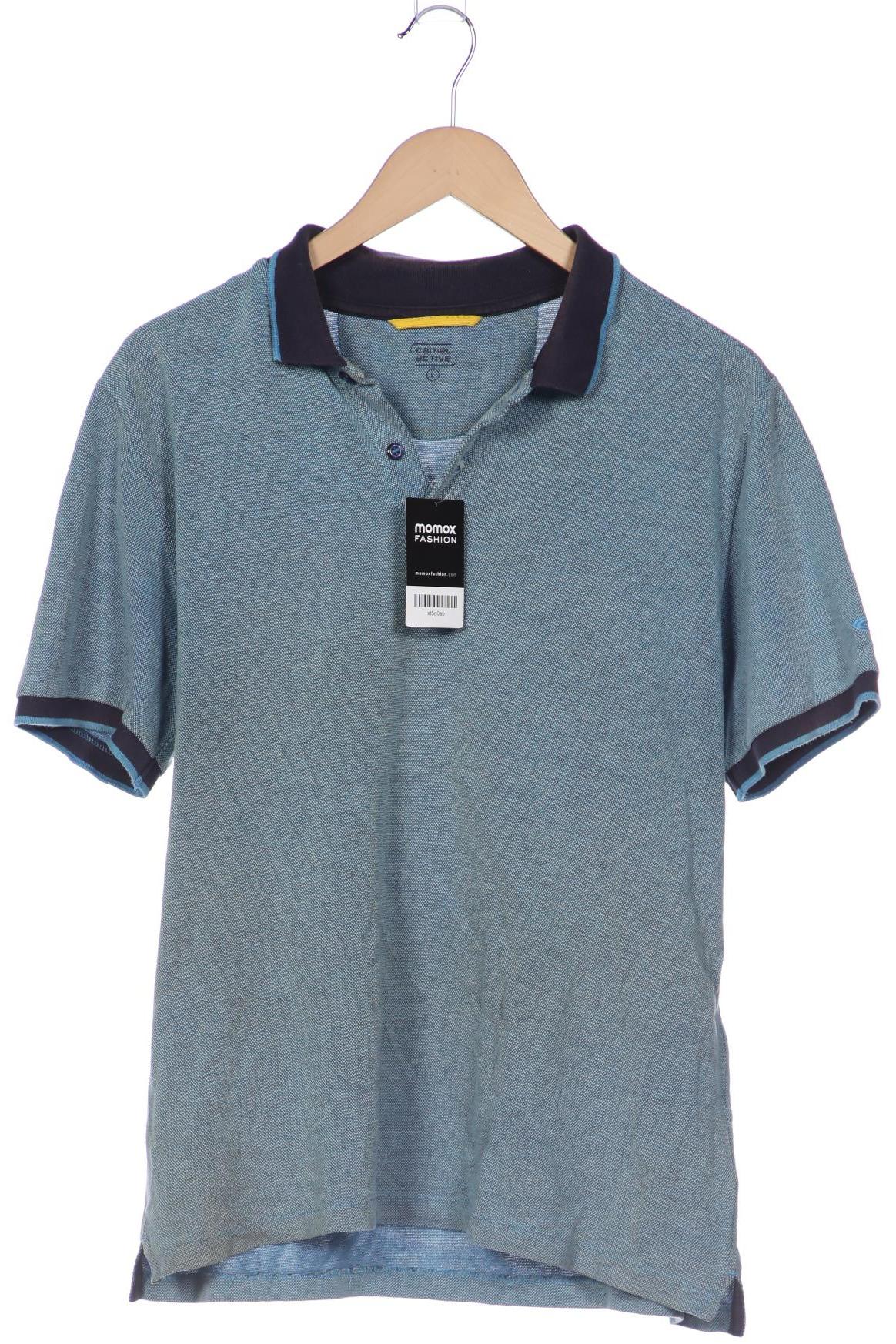

camel active Herren Poloshirt, blau, Gr. 52
