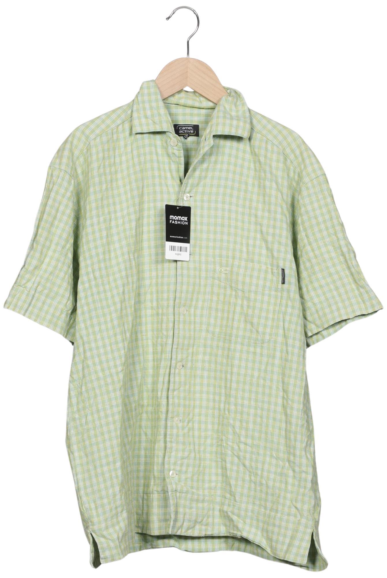 

camel active Herren Hemd, hellgrün, Gr. 46