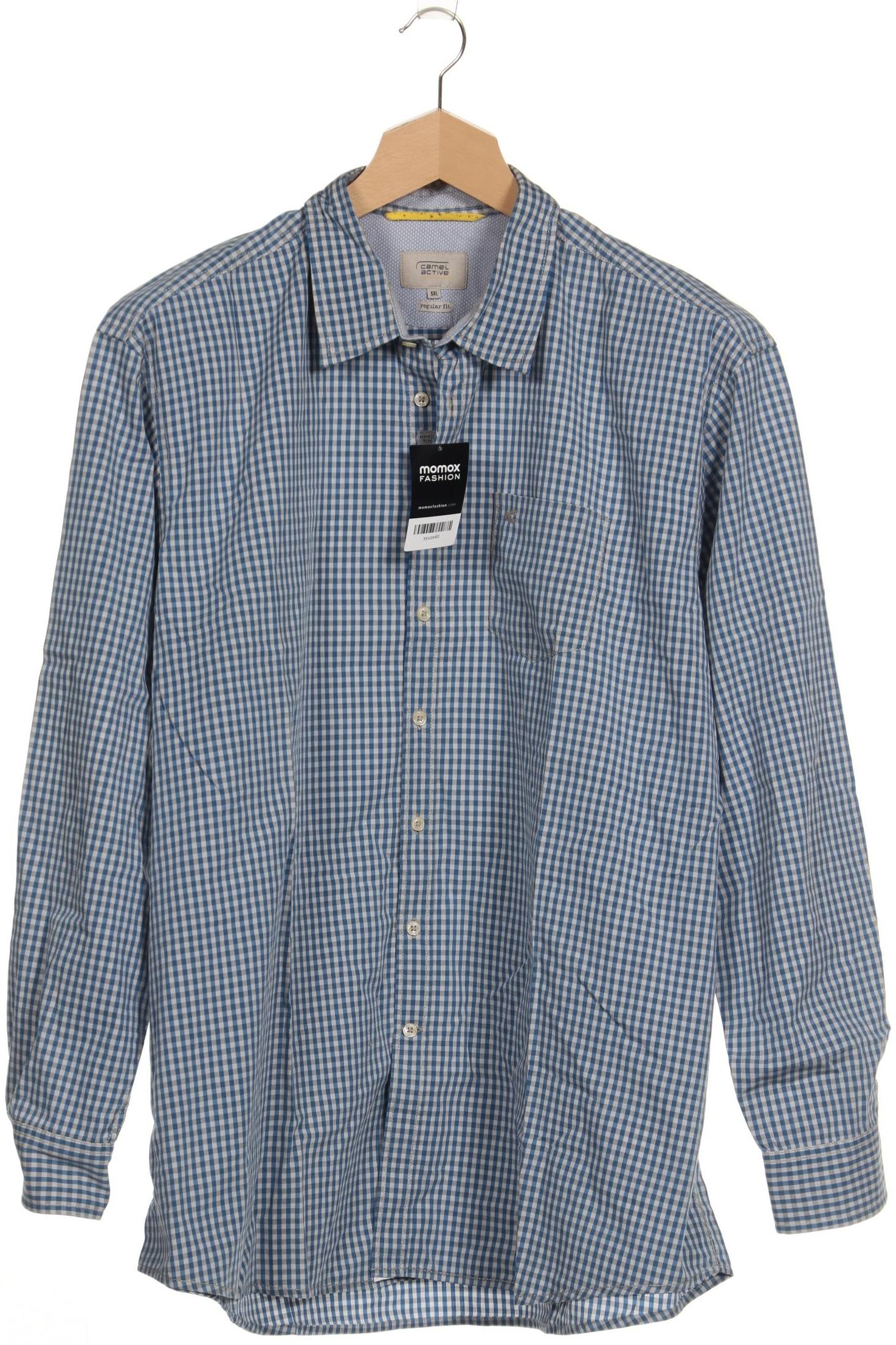 

camel active Herren Hemd, blau, Gr. 58