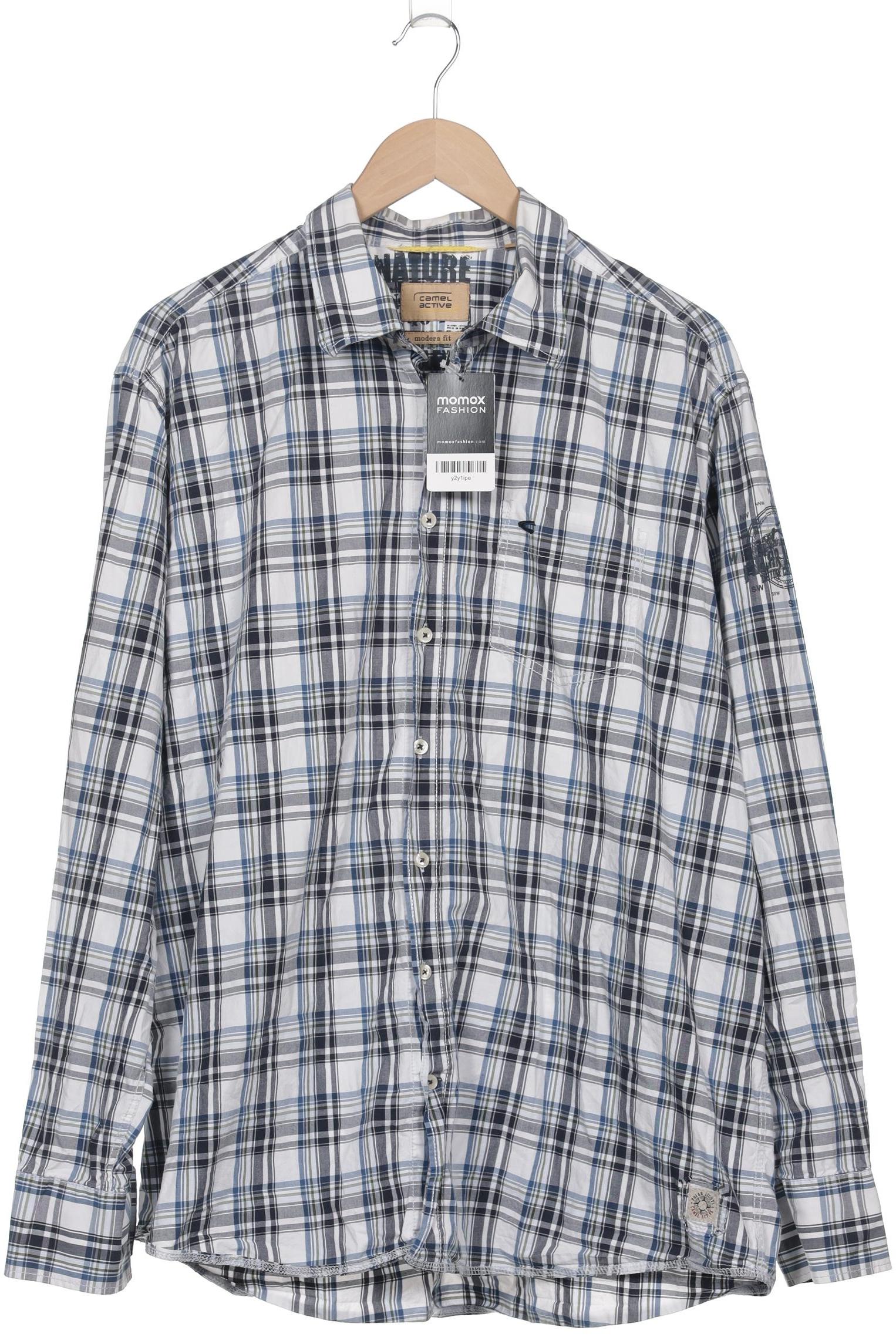 

camel active Herren Hemd, grau, Gr. 56