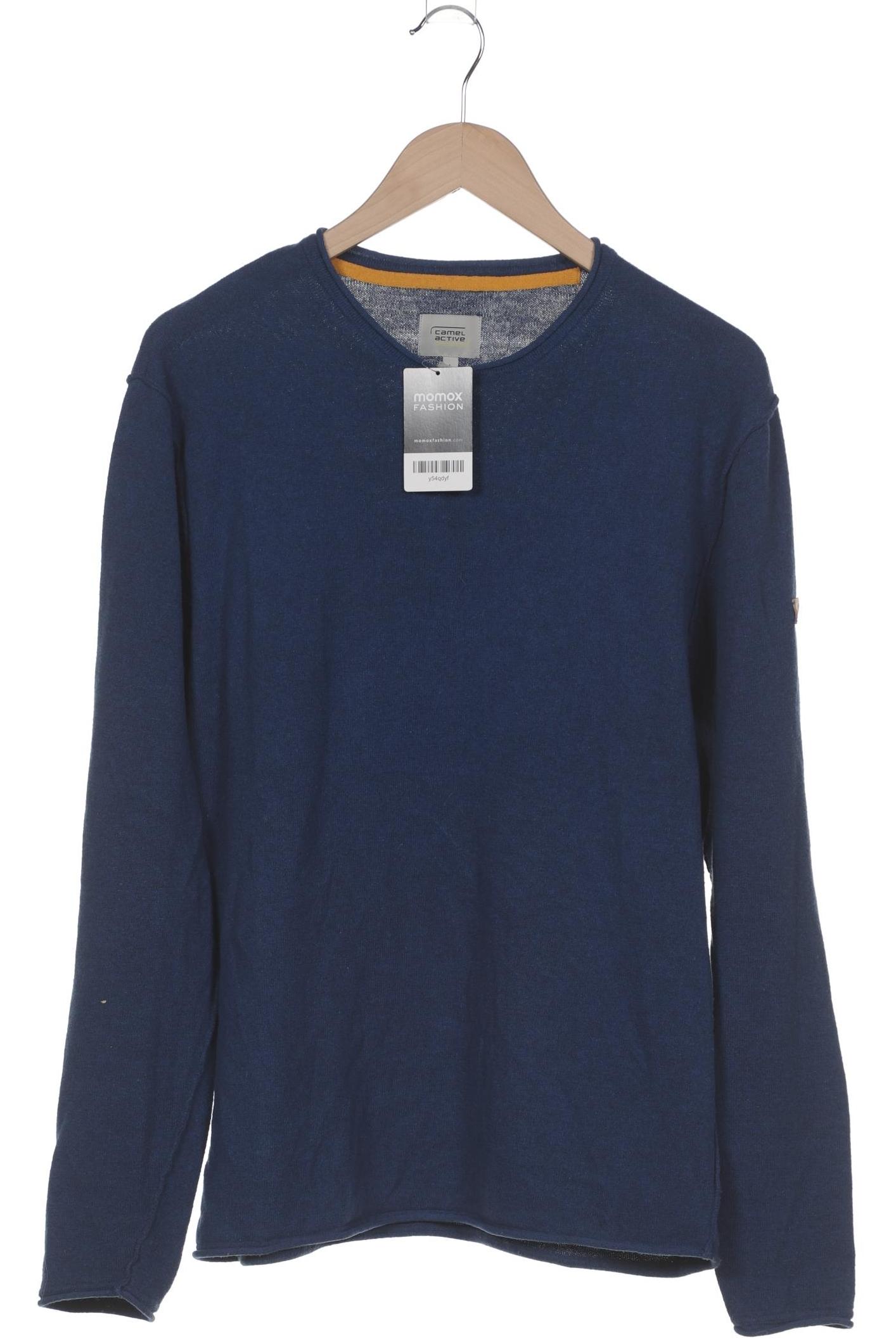 

camel active Herren Pullover, blau, Gr. 52